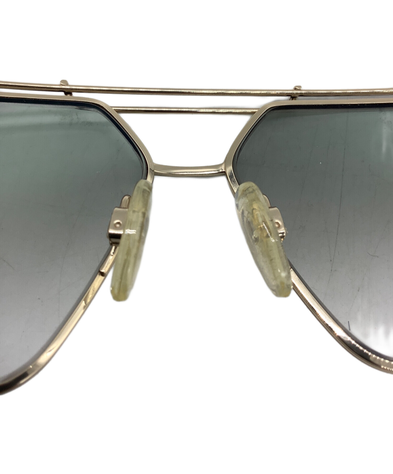 中古・古着通販】CAZAL (カザール) サングラス ゴールド×ブラック