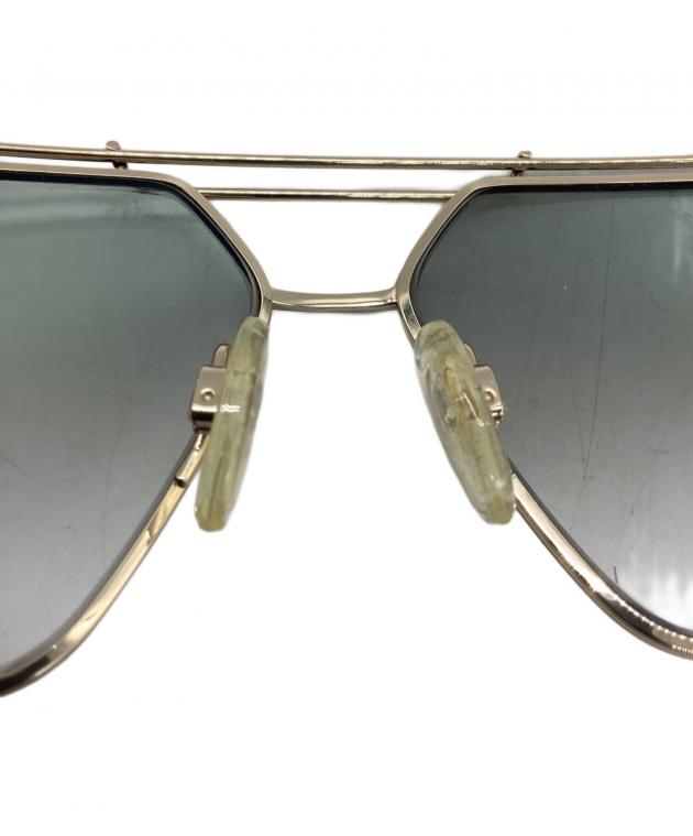 中古・古着通販】CAZAL (カザール) サングラス ゴールド×ブラック
