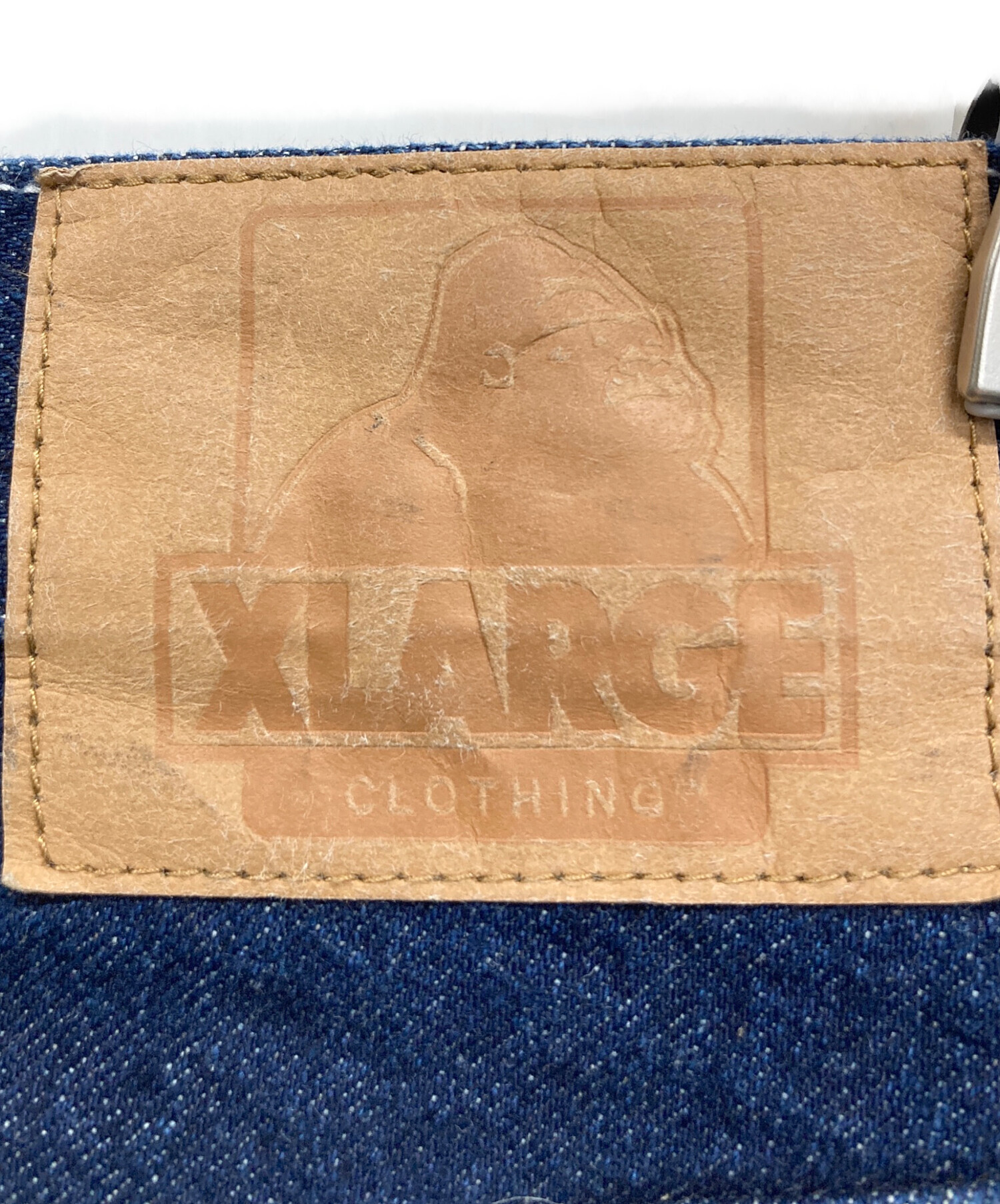中古・古着通販】X-LARGE (エクストララージ) デニムパンツ インディゴ