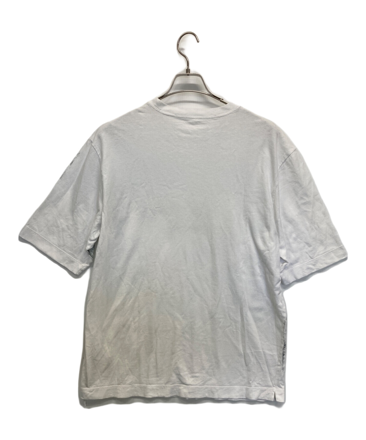 中古・古着通販】OFFWHITE (オフホワイト) 半袖Tシャツ ホワイト 