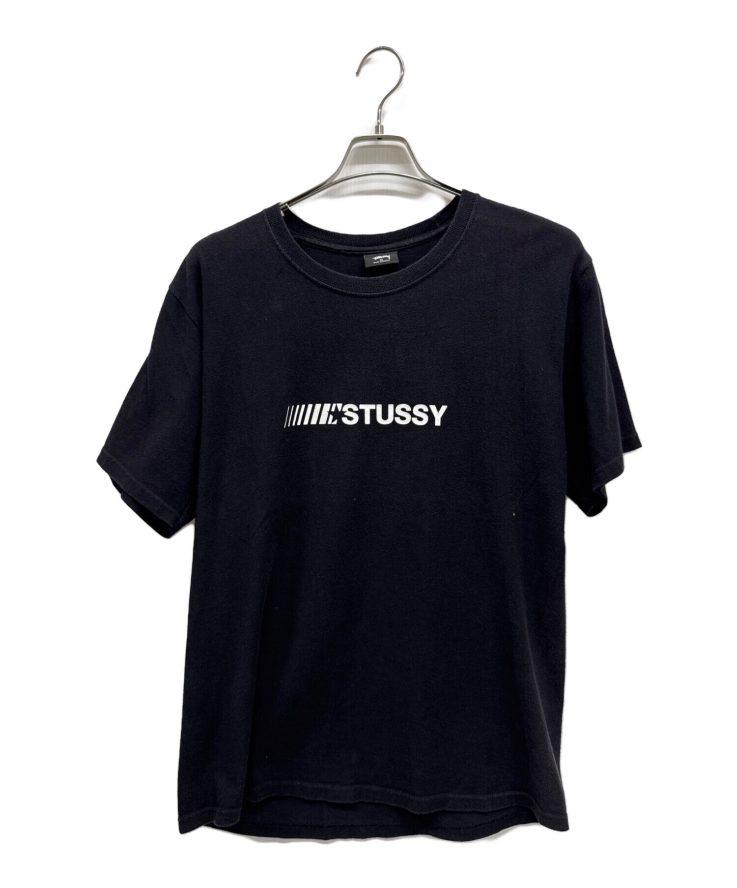 中古・古着通販】stussy (ステューシー) 半袖Tシャツ ブラック サイズ