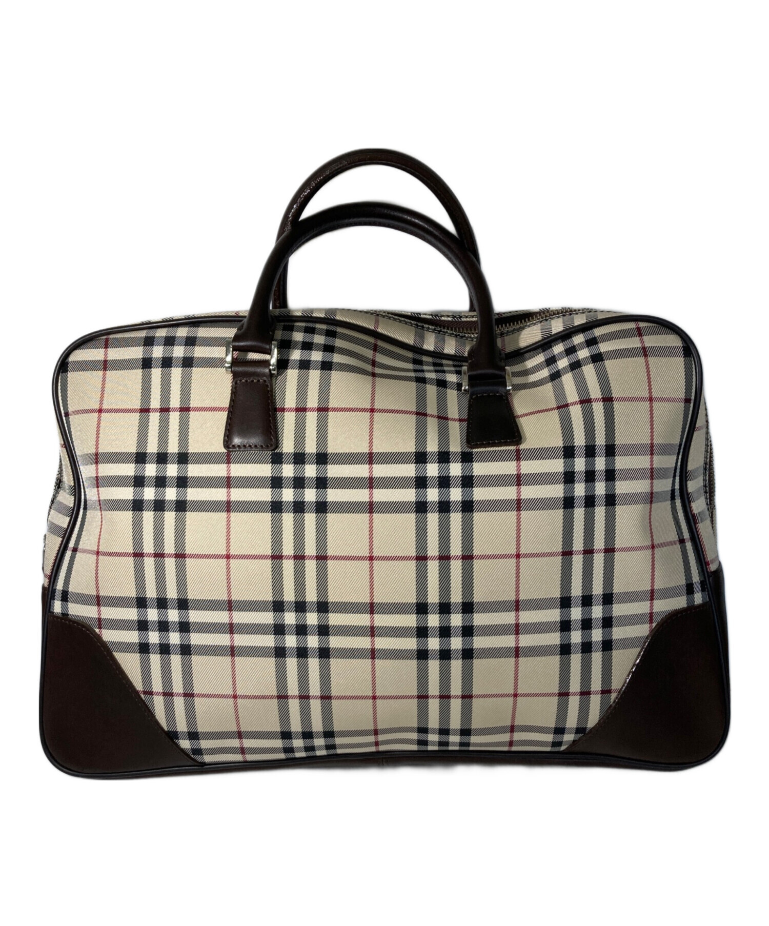 値下げしました。BURBERRYビジネスバッグ 使用数回の美品 中古・古着通販】BURBERRY (バーバリー) ビジネスバッグ ブラウン