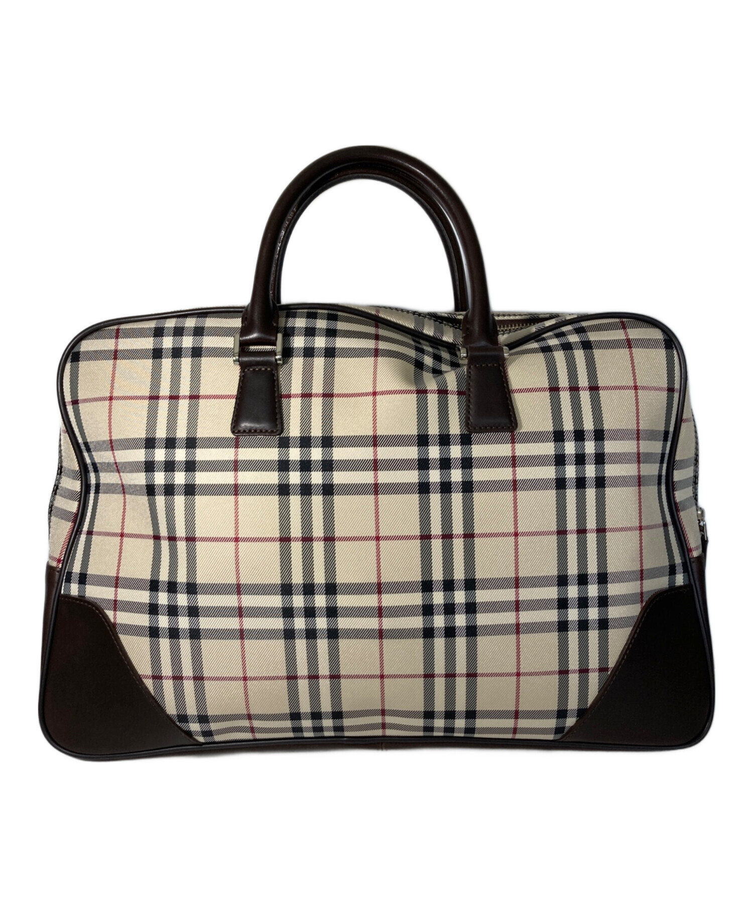 BURBERRY バーバリー　ダークブラウン ビジネスバッグ 中古・古着通販】BURBERRY (バーバリー) ビジネスバッグ ブラウン