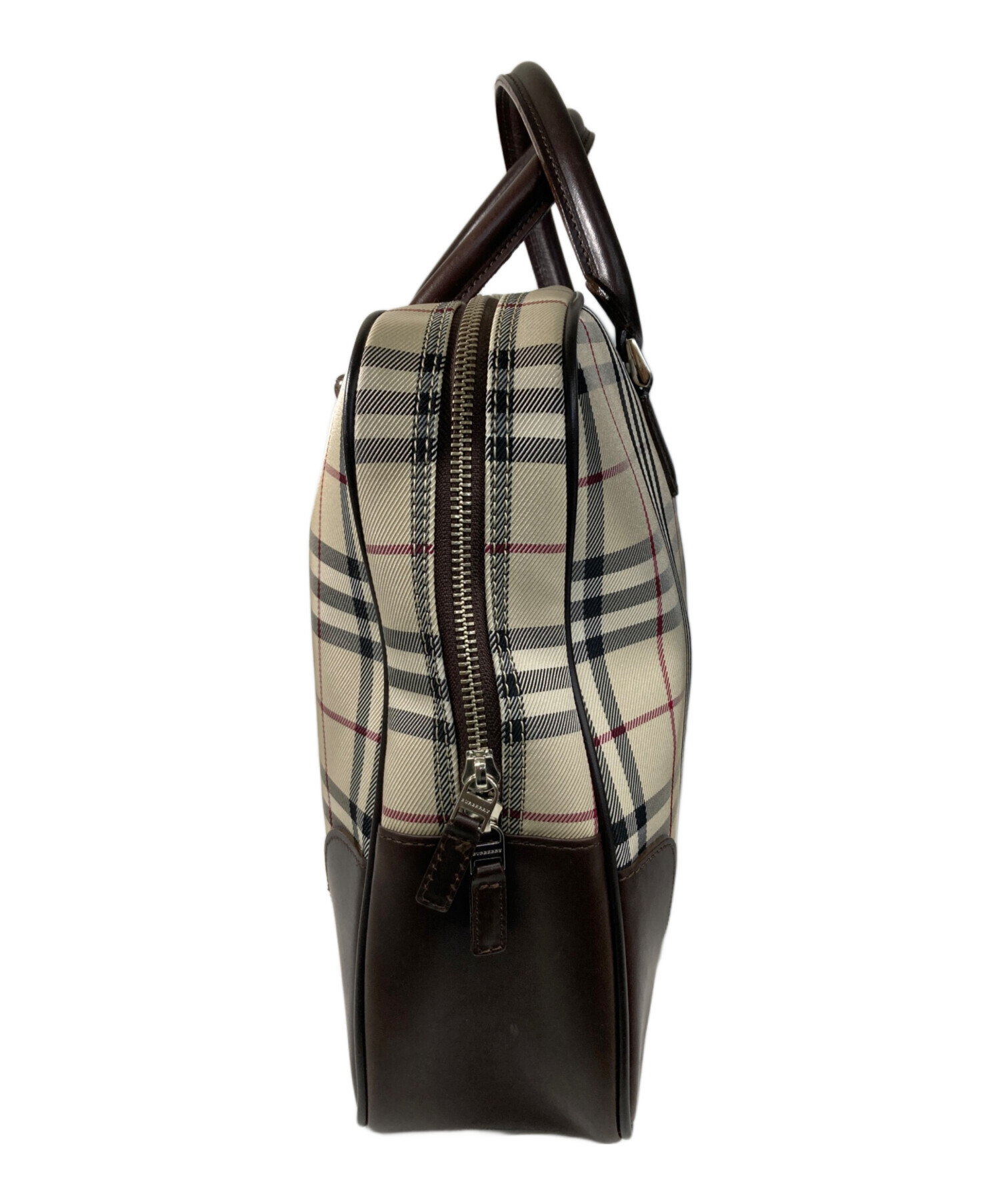中古・古着通販】BURBERRY (バーバリー) ビジネスバッグ ブラウン