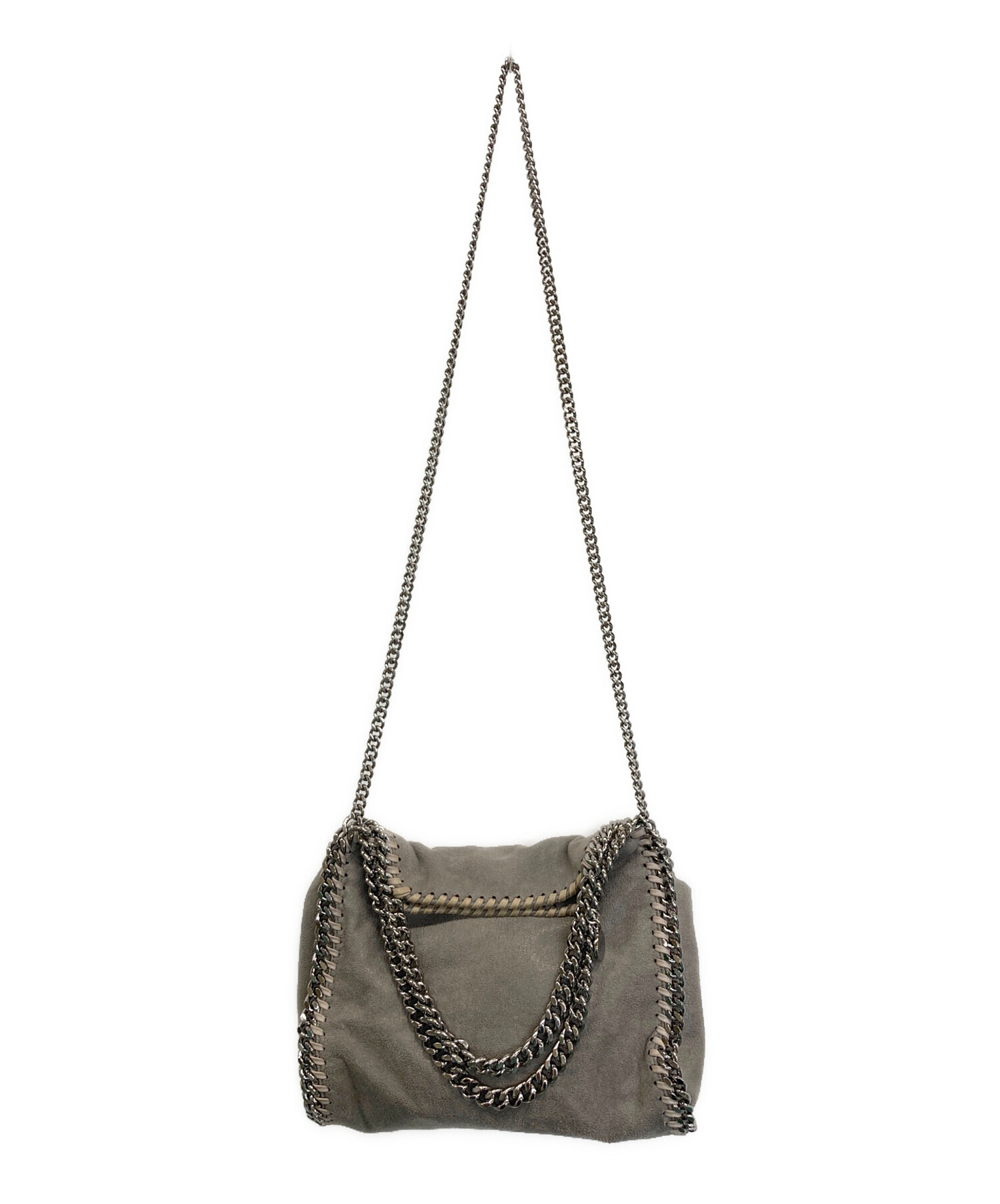 STELLA McCARTNEY ショルダーバッグ  グレー 【古着】【中古】【送料無料】 中古・古着通販】STELLA McCARTNEY (ステラマッカートニー) ファラベラ