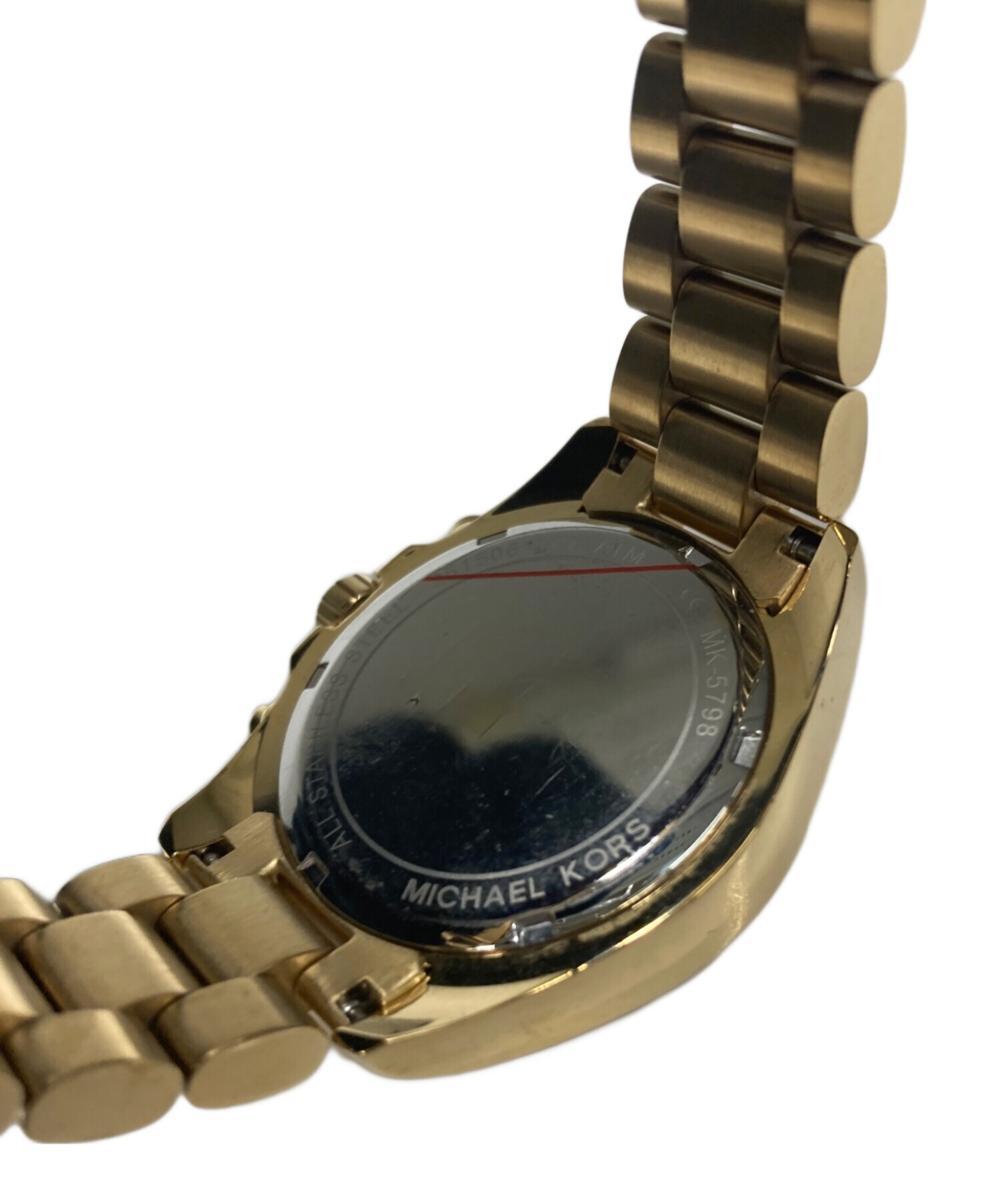 中古・古着通販】MICHAEL KORS (マイケル・コース) 腕時計 ゴールド 