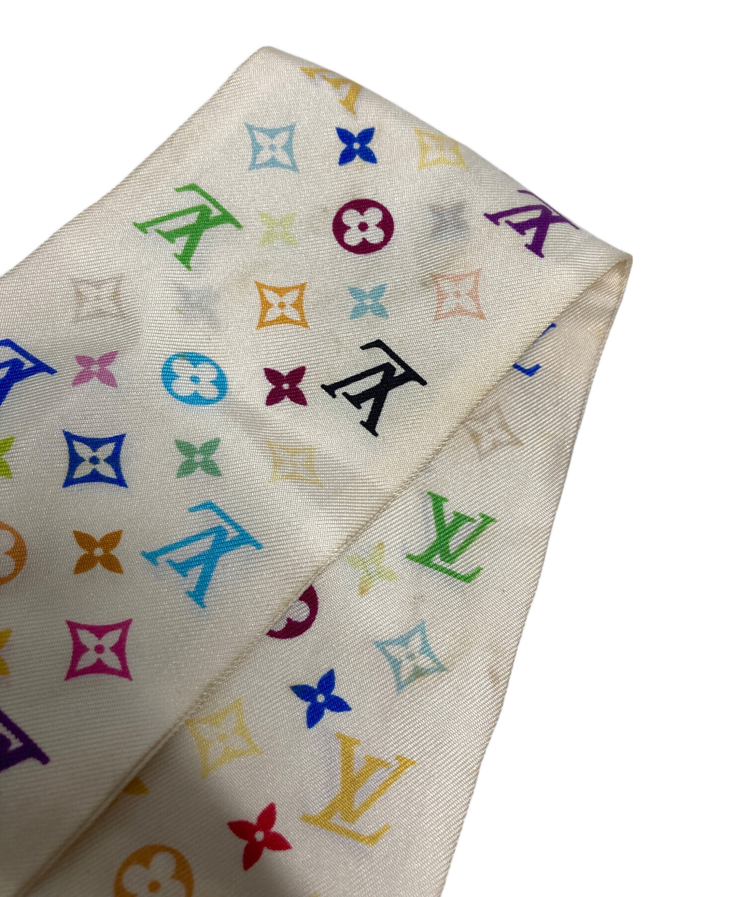 ビトンシルクスカーフ 中古・古着通販】LOUIS VUITTON (ルイ ヴィトン) シルクスカーフ