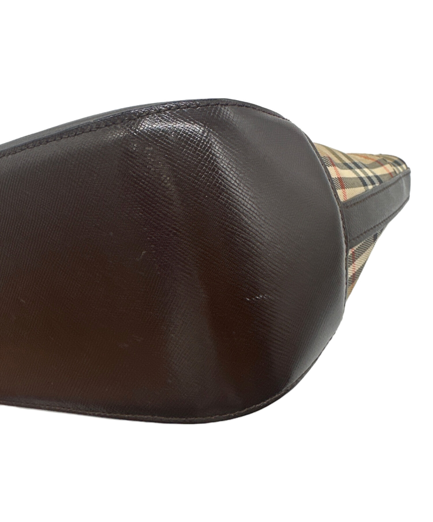 中古・古着通販】BURBERRY (バーバリー) ミニハンドバッグ ベージュ