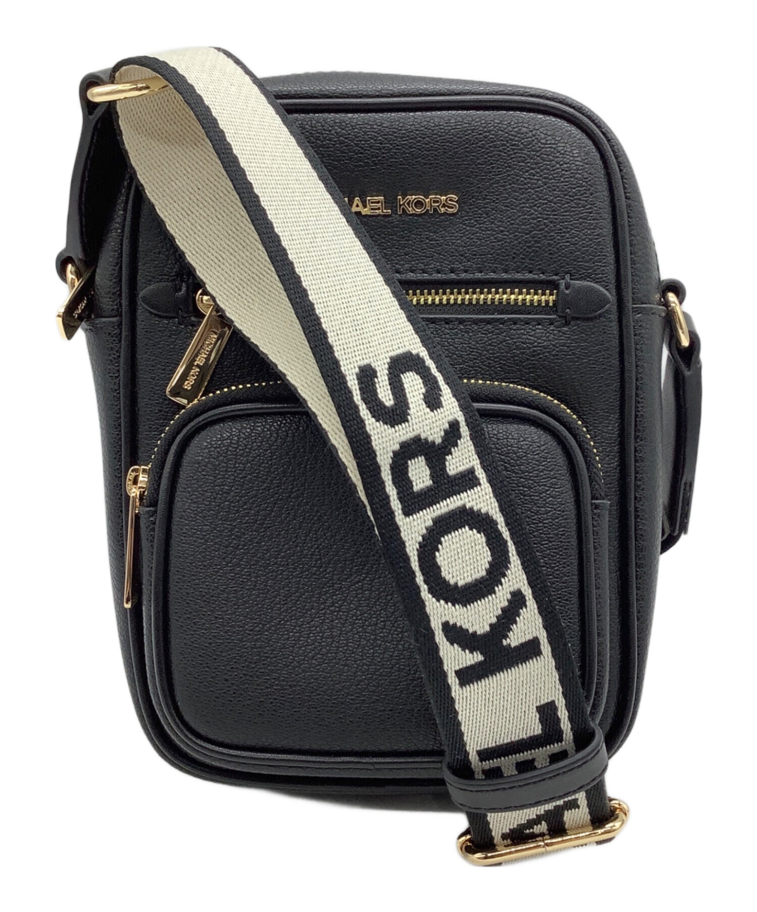 MICHAEL KORS ブラックショルダーバッグ MICHAEL KORS ブラック ショルダーバッグ レディース MICHAEL KORS