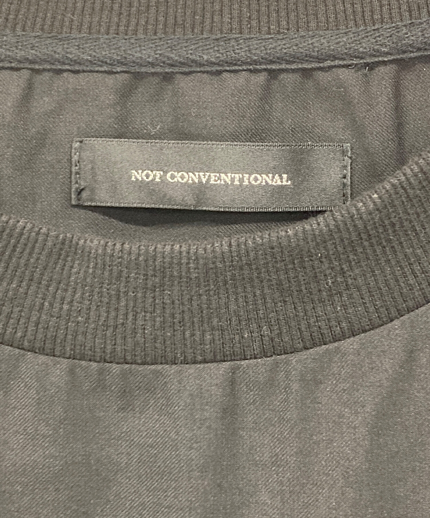 中古・古着通販 NOT CONVENTIONAL ノットコンベンショナル 長袖カットソー ブラック サイズ Free ブランド・古着通販 トレファク公式 TREFAC FASHION スマホサイト