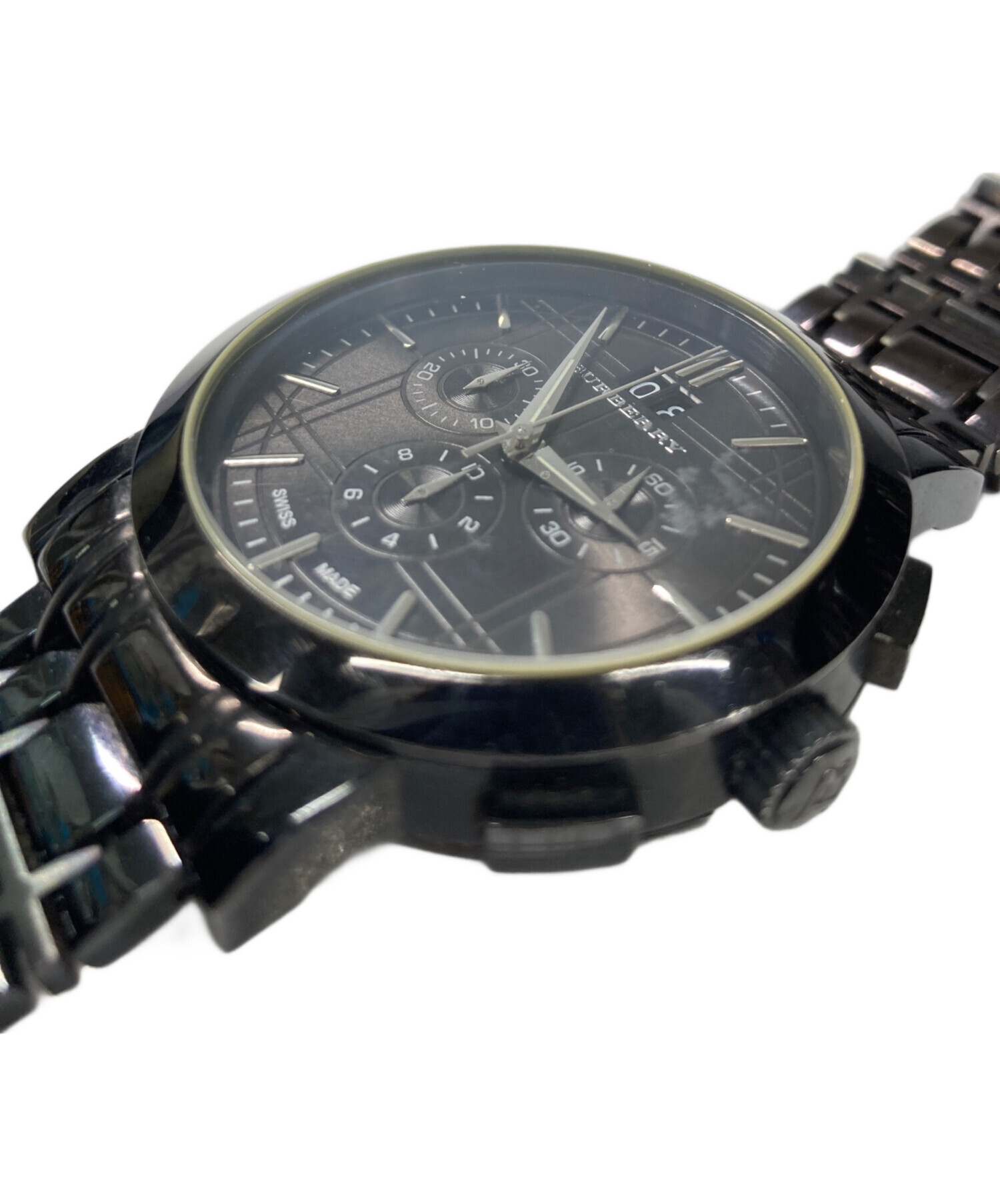 Burberry （BU1385）腕時計メンズ 楽天市場】バーバリー BURBERRY 腕時計 メンズ クロノグラフ