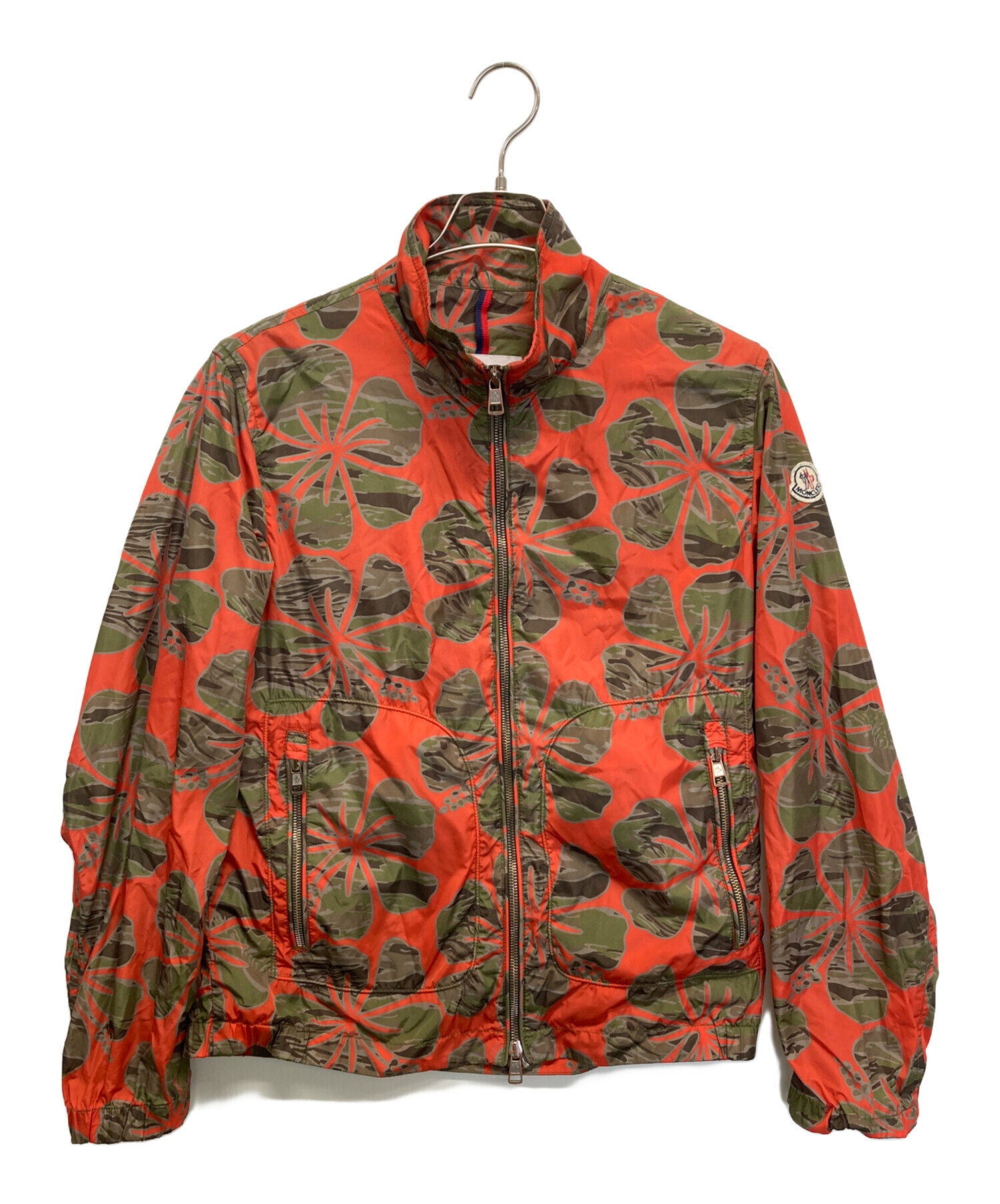 【専用出品】MONCLER　ナイロンジャケット　size:1 中古・古着通販】MONCLER (モンクレール) ナイロンブルゾン オレンジ