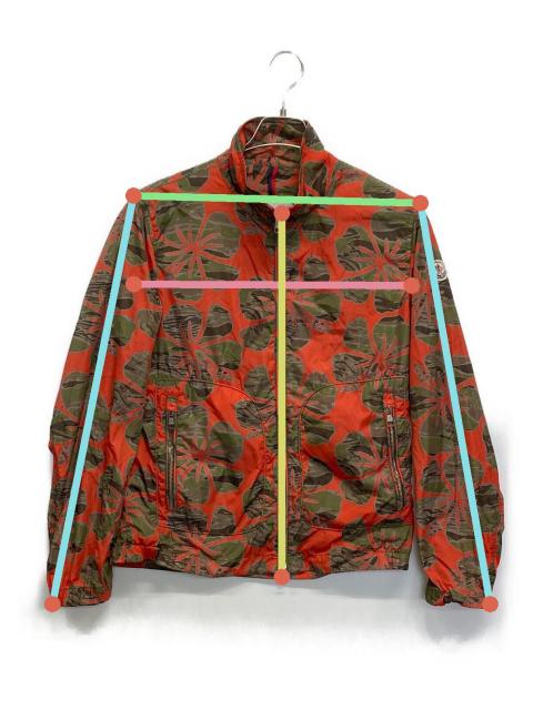 中古・古着通販】MONCLER (モンクレール) ナイロンブルゾン オレンジ
