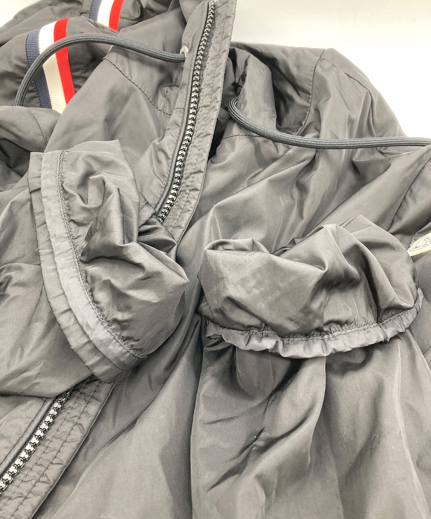 中古・古着通販】MONCLER (モンクレール) ナイロンジャケット ブラック