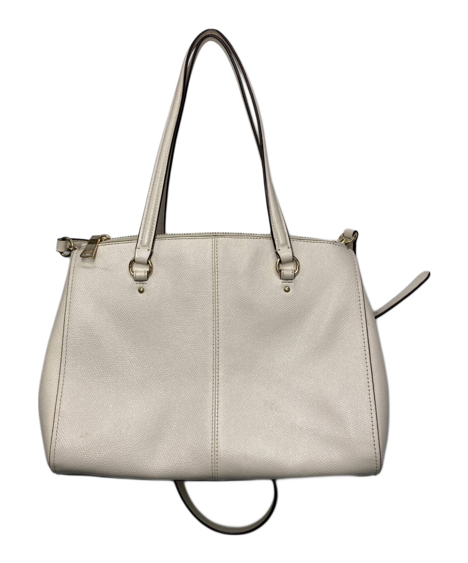 中古・古着通販】COACH (コーチ) 2WAYショルダーバッグ アイボリー 