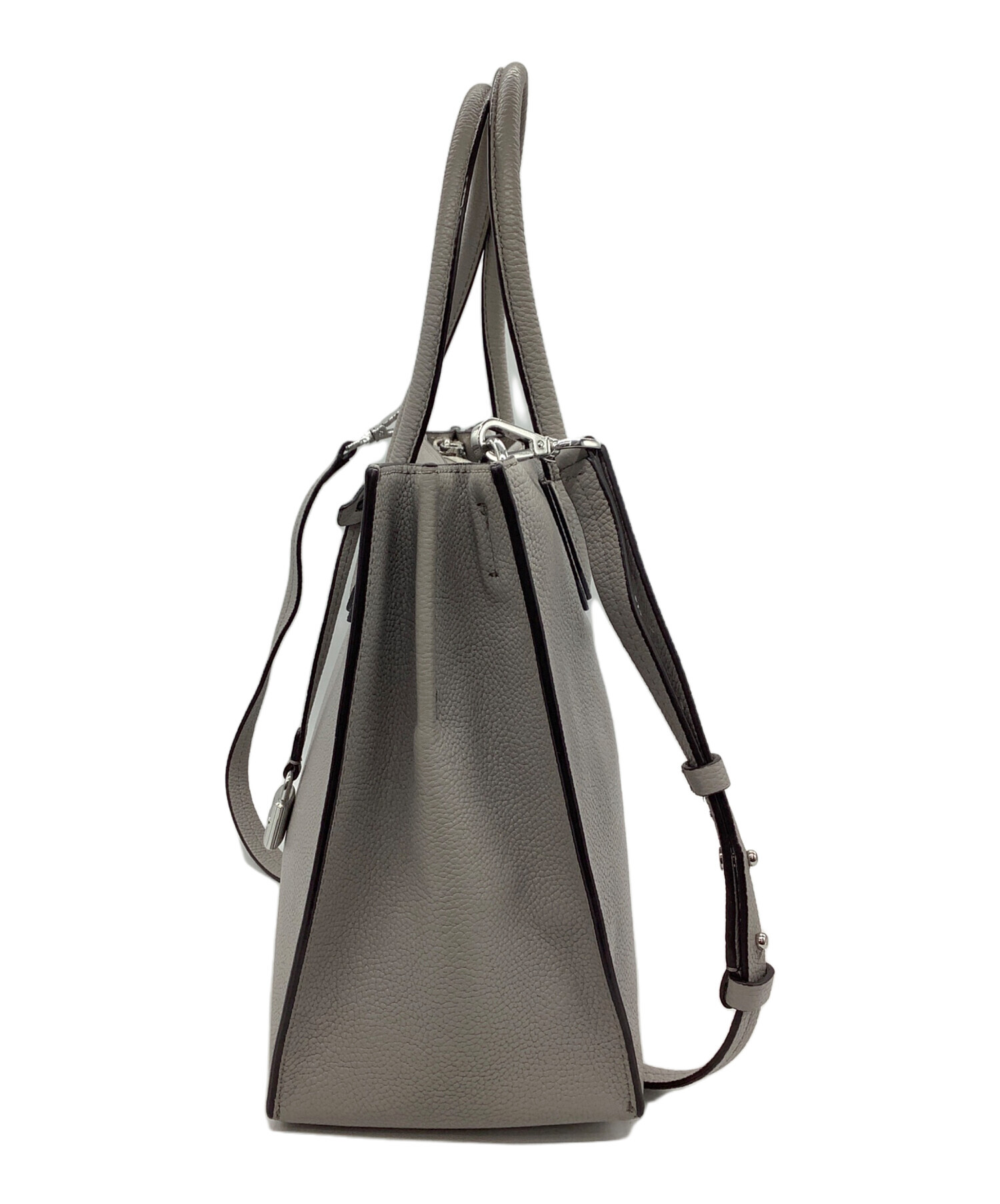 MICHAEL KORS ライトグレー ビジネスバッグ 中古・古着通販】MICHAEL KORS (マイケル・コース) トートバッグ