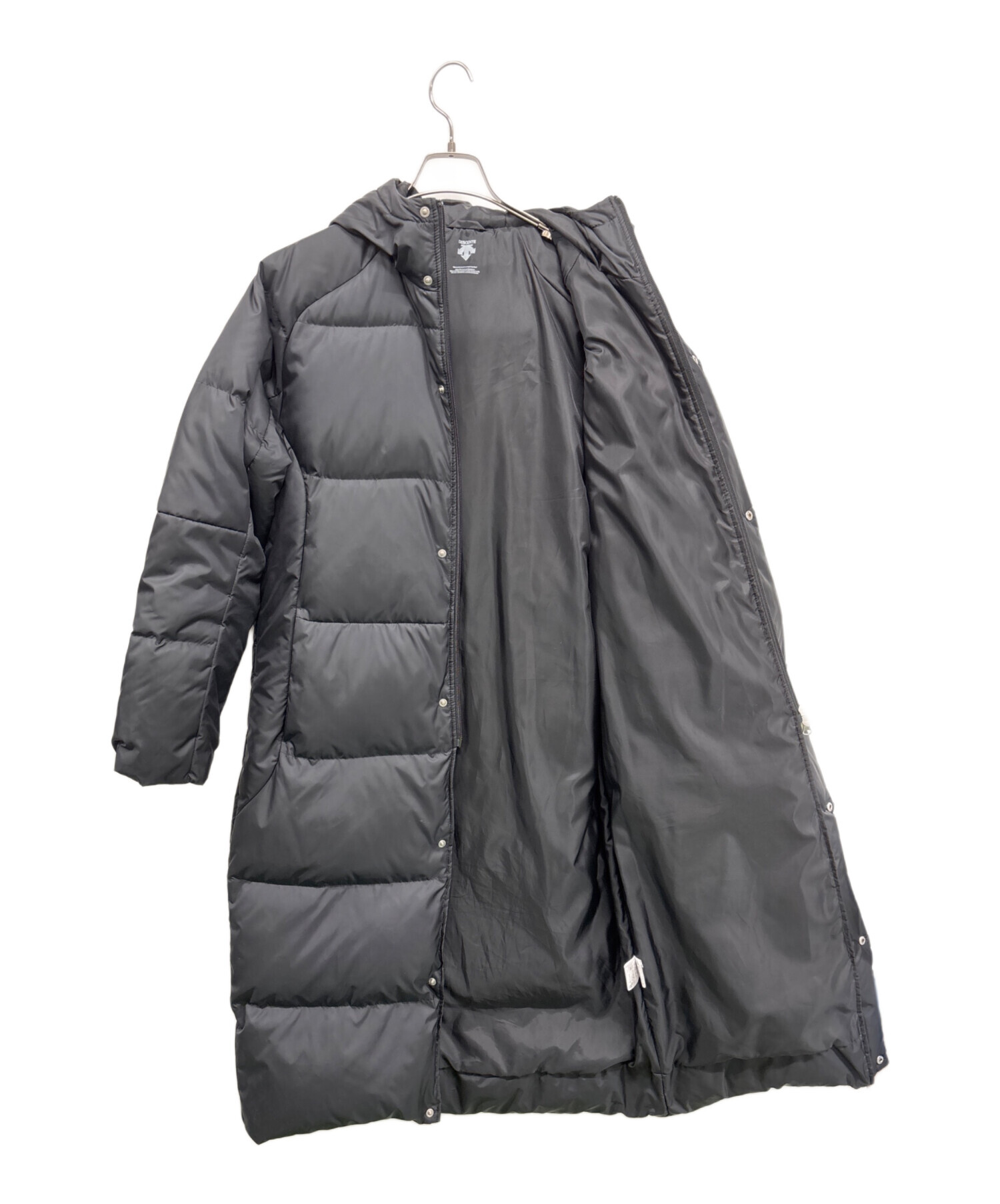 中古・古着通販】DESCENTE (デサント) ダウンコート ブラック サイズ:M 