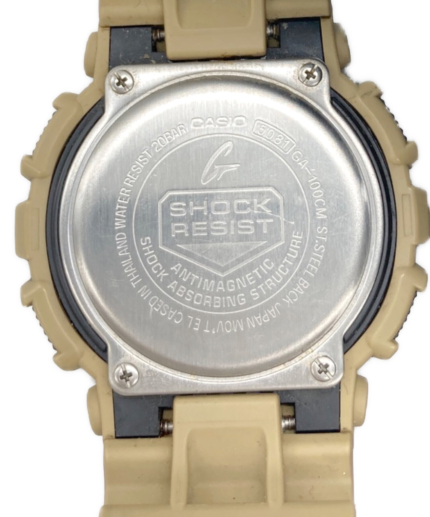 中古・古着通販】CASIO (カシオ) デジアナウォッチ グリーン×ブラウン