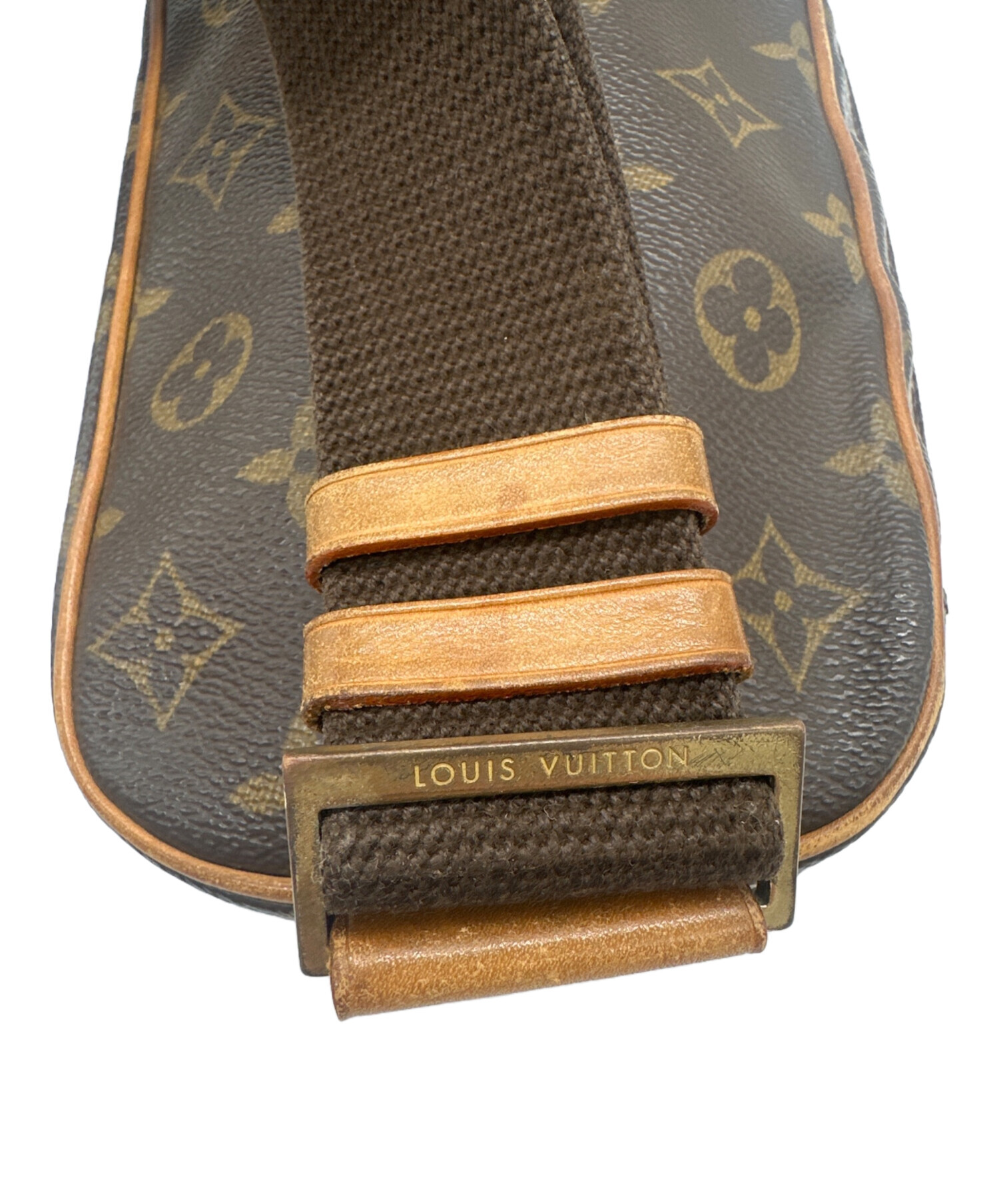 まさ　ルイヴィトン 本物　希少　レア ポシェットガンジュ モノグラム　中古 中古・古着通販】LOUIS VUITTON (ルイ ヴィトン) ポシェットガンジュ