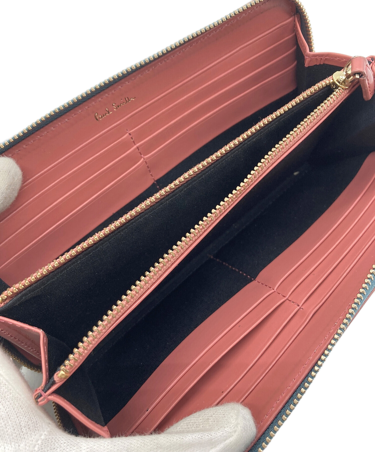 中古・古着通販】Paul Smith (ポールスミス) 長財布 グリーン