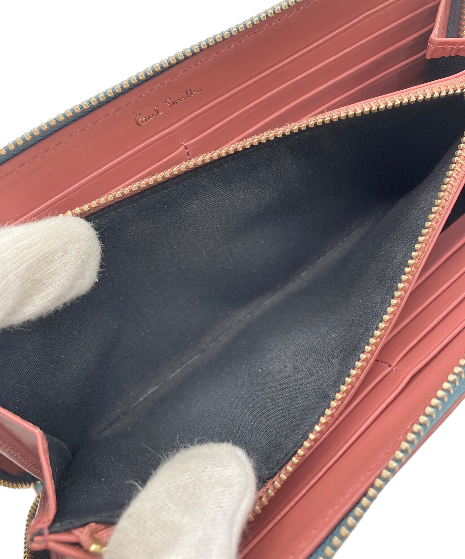 中古・古着通販】Paul Smith (ポールスミス) 長財布 グリーン