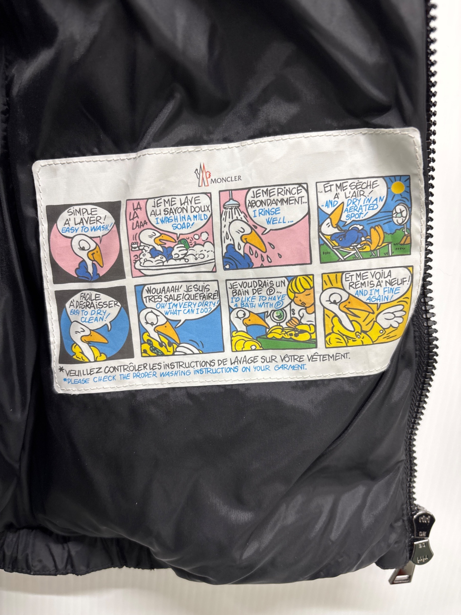 中古・古着通販】MONCLER (モンクレール) ダウンベスト ブラック