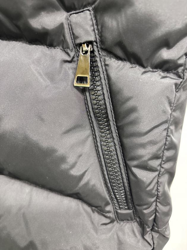 中古・古着通販】MONCLER (モンクレール) ダウンベスト ブラック