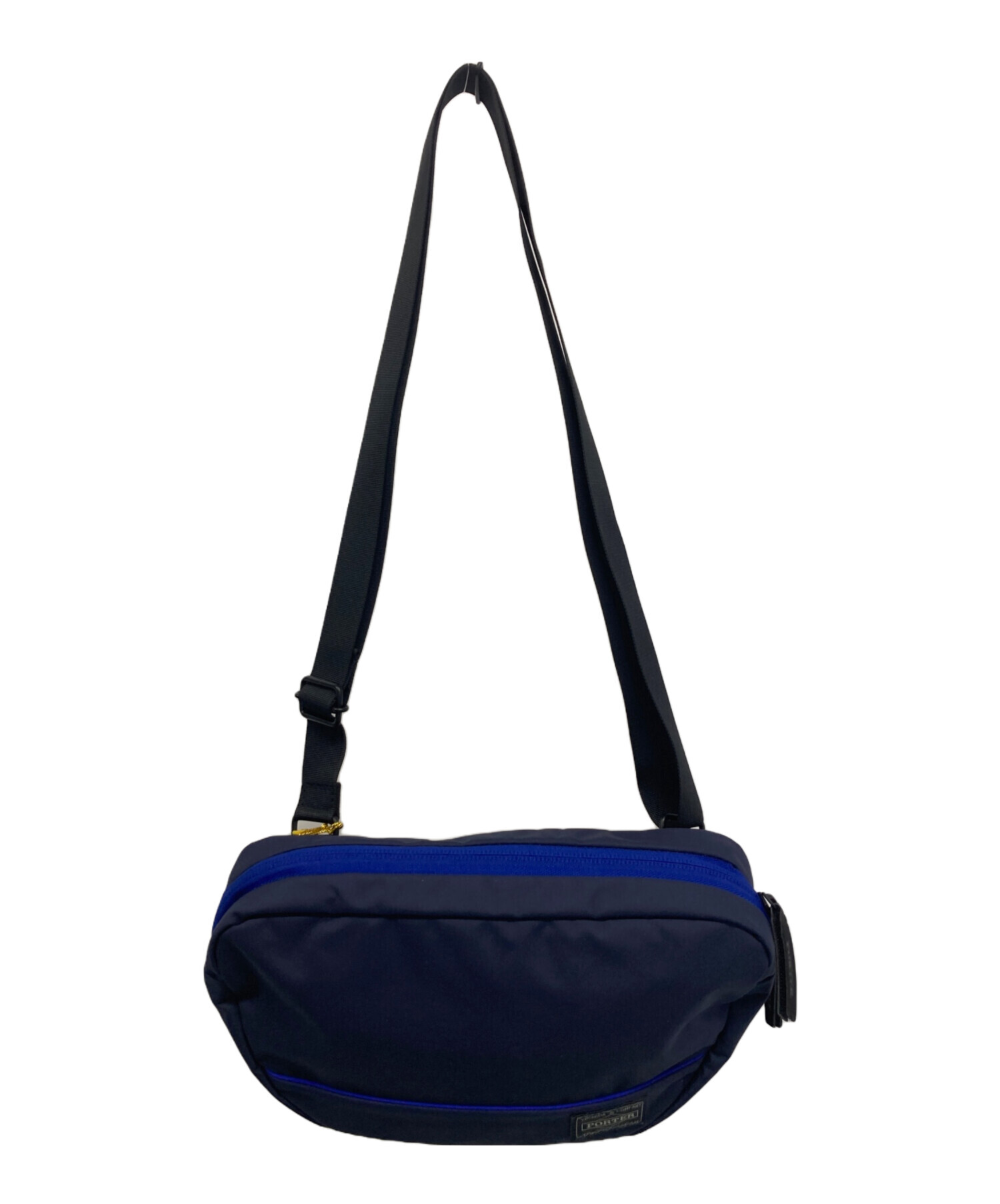 中古・古着通販】PORTER (ポーター) ムース ショルダーバッグ ネイビー 