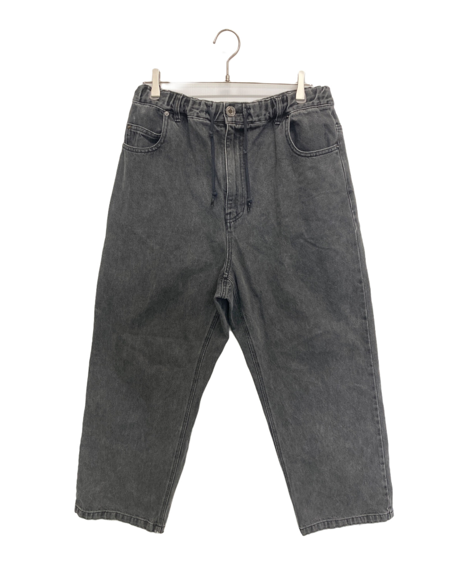 中古・古着通販】Juun.J (ジュン・ジー) デニムパンツ グレー サイズ