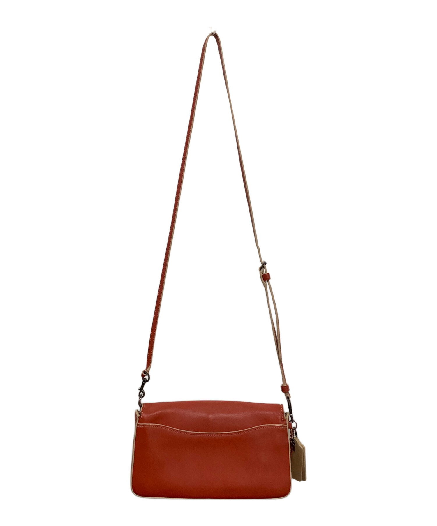 中古・古着通販】COACH (コーチ) ディンキーショルダーバッグ レッド 
