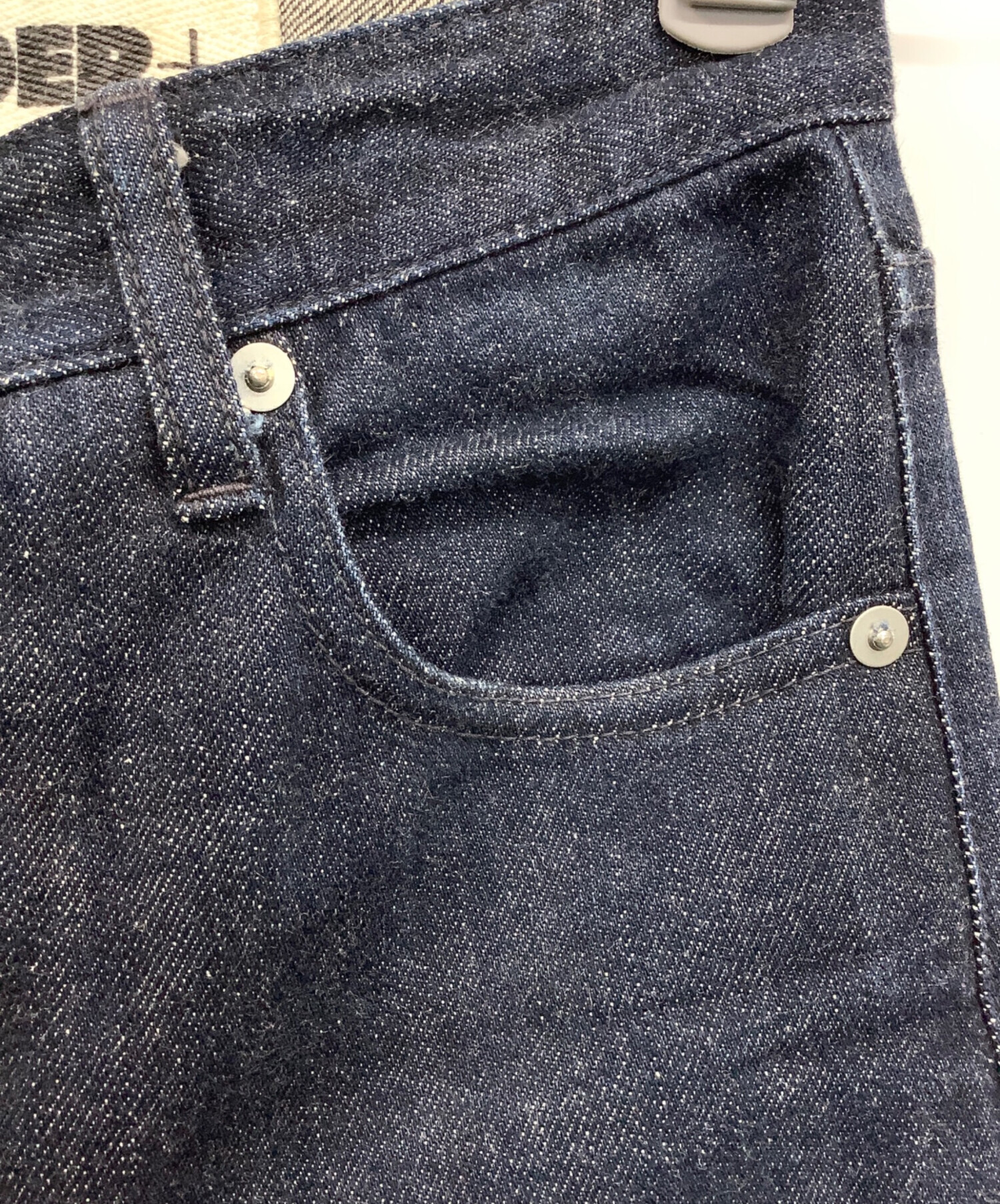 中古・古着通販】JIL SANDER (ジルサンダー) デニムパンツ インディゴ