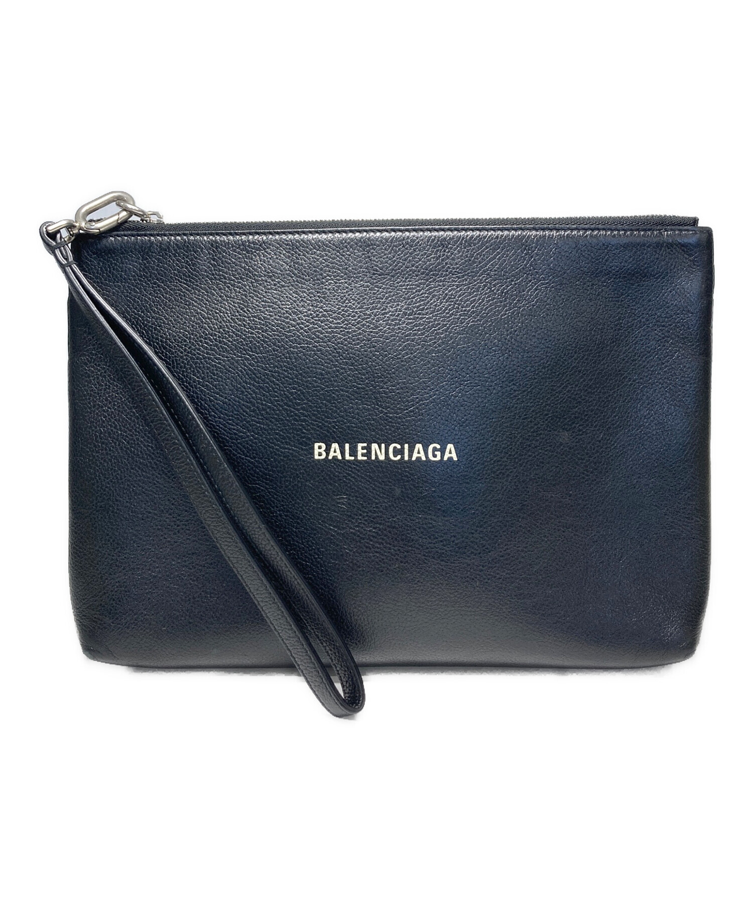 中古・古着通販】BALENCIAGA (バレンシアガ) クラッチバッグ ブラック