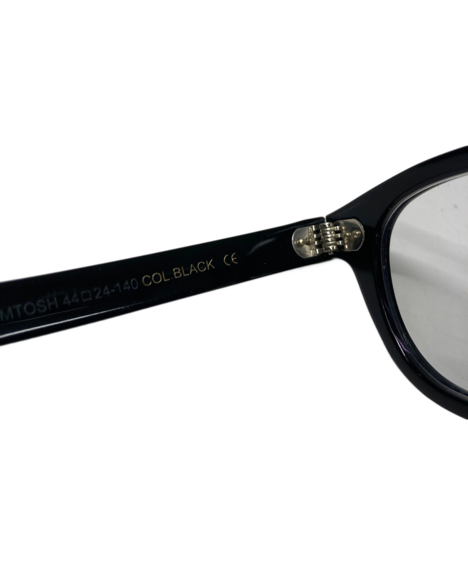 中古・古着通販】MOSCOT (モスコット) 伊達眼鏡 ブラック