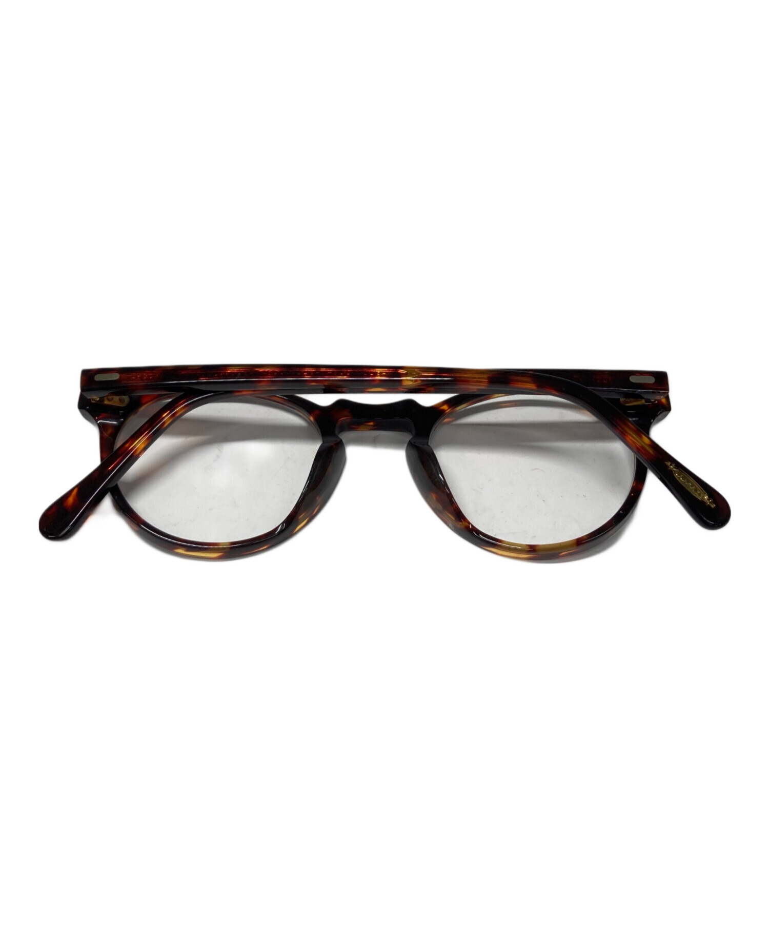 中古・古着通販】OLIVER PEOPLES (オリバーピープルズ) 眼鏡 ブラウン  