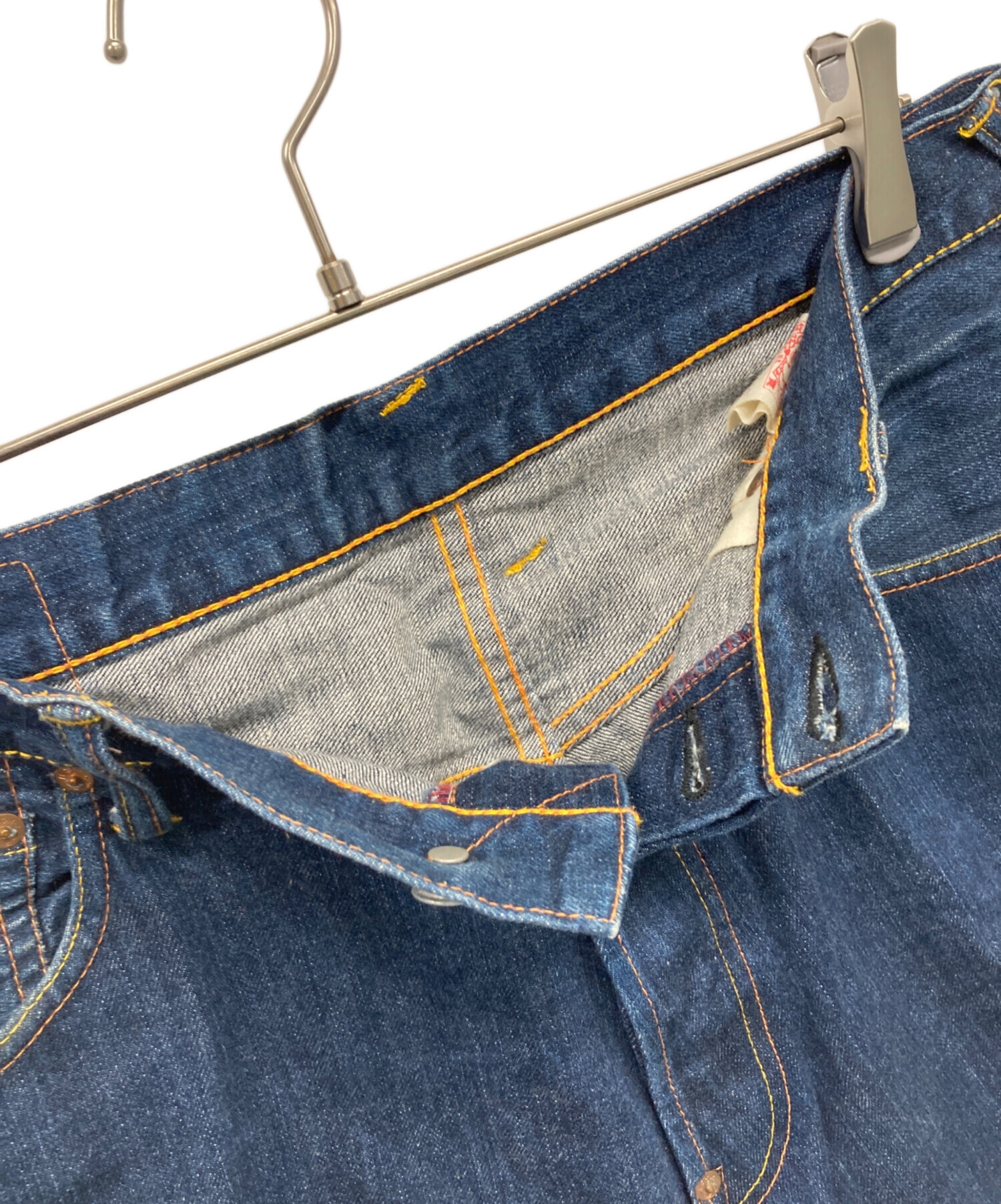 中古・古着通販】EVISU (エヴィス) デニムハーフパンツ インディゴ