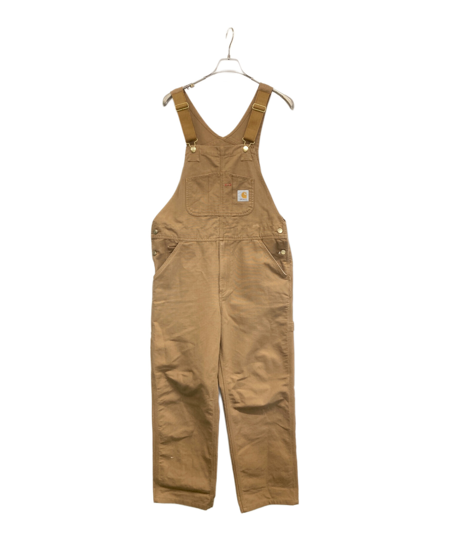 中古・古着通販】CarHartt (カーハート) オーバーオール ブラウン