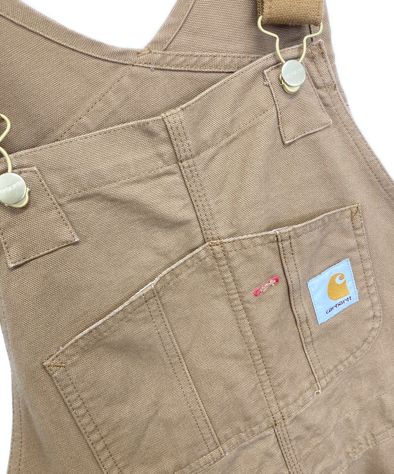中古・古着通販】CarHartt (カーハート) オーバーオール ブラウン