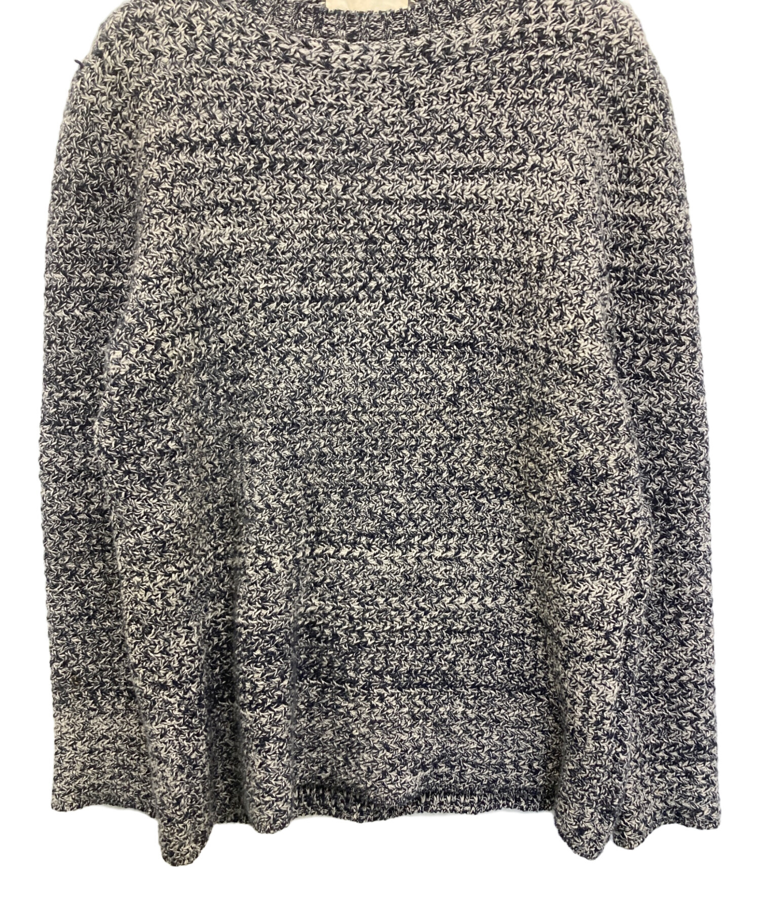 中古・古着通販】MARNI (マルニ) ニット ベージュ×ネイビー サイズ 
