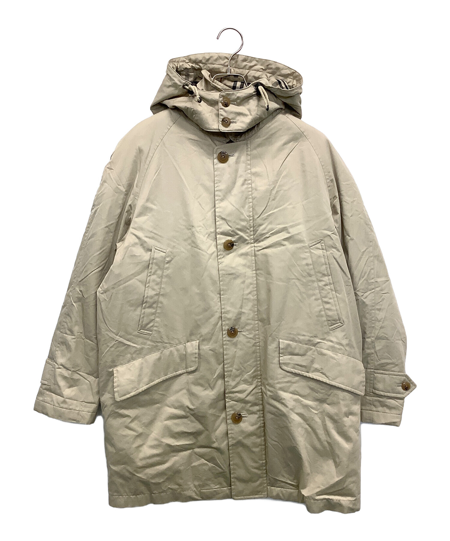BURBERRY LONDON 中綿ライナー付き ステンカラーコート 中古・古着通販】BURBERRY LONDON (バーバリーロンドン) 中綿ライナー