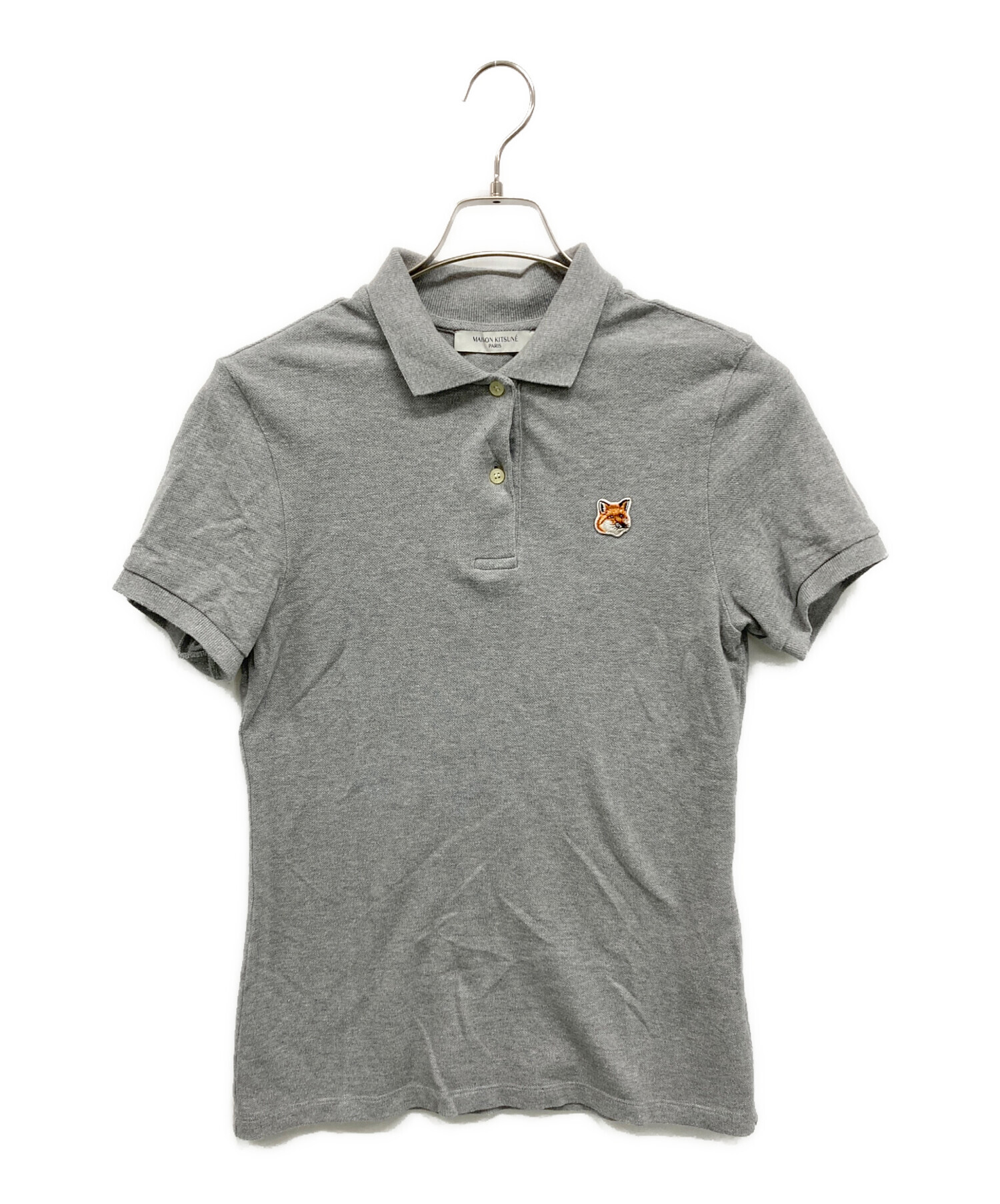 中古・古着通販】MAISON KITSUNE (メゾンキツネ) ポロシャツ グレー