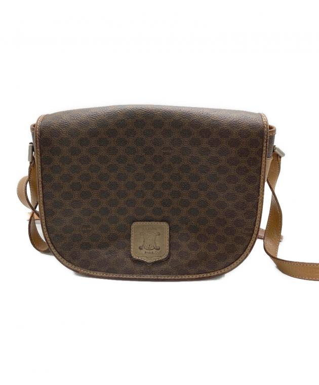 中古・古着通販】CELINE (セリーヌ) ショルダーバッグ ブラウン