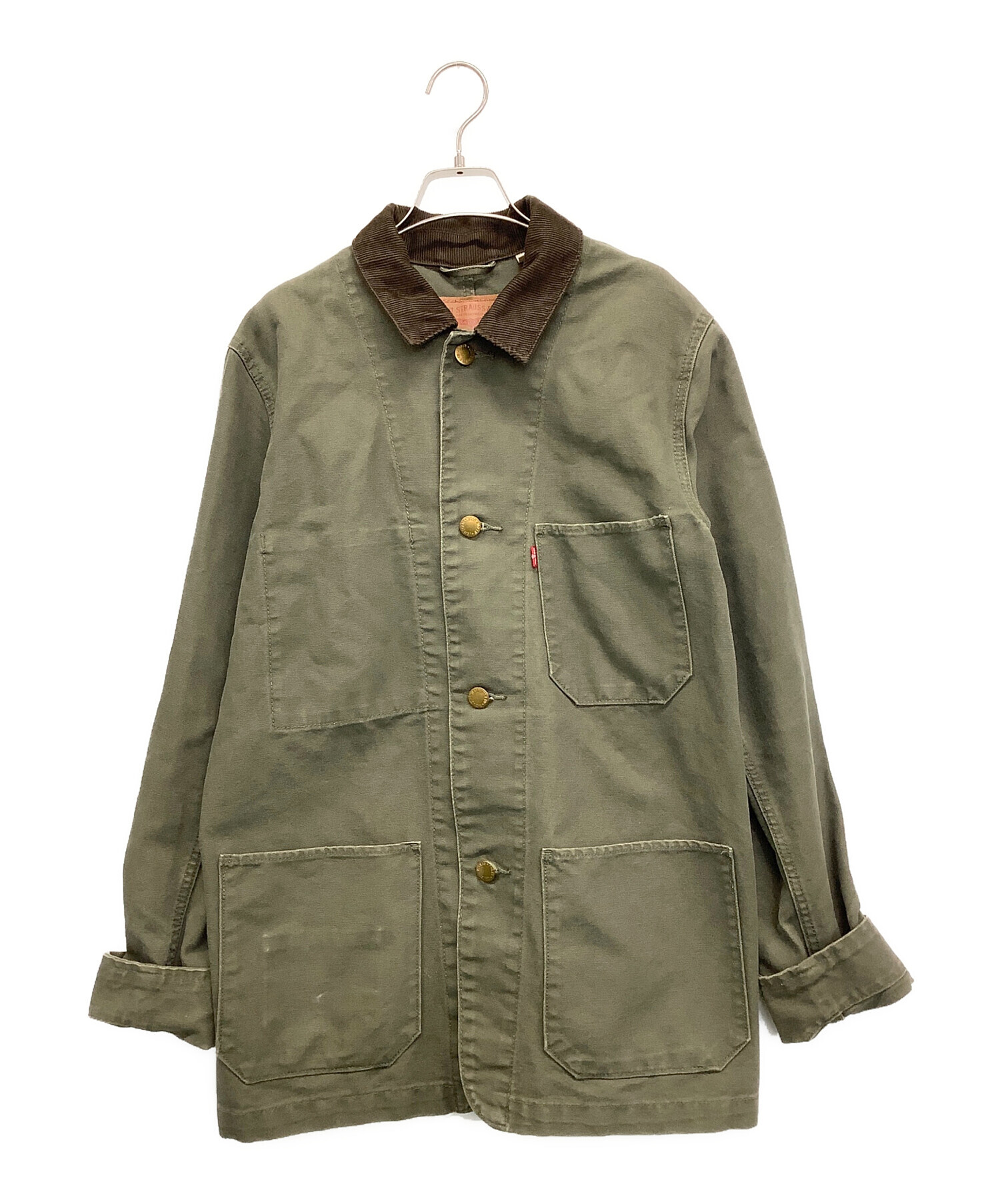 中古・古着通販】LEVI'S (リーバイス) カバーオール オリーブ サイズ:M