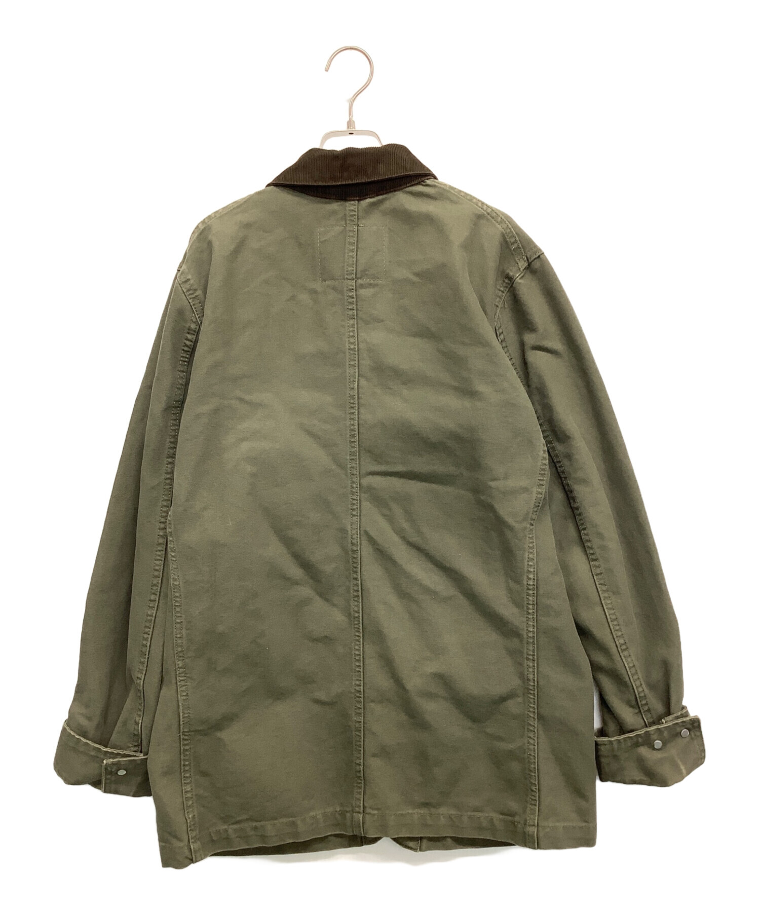 リーバイス カバーオール Mサイズ オリーブグリーン 中古・古着通販】LEVI'S (リーバイス) カバーオール オリーブ サイズ:M