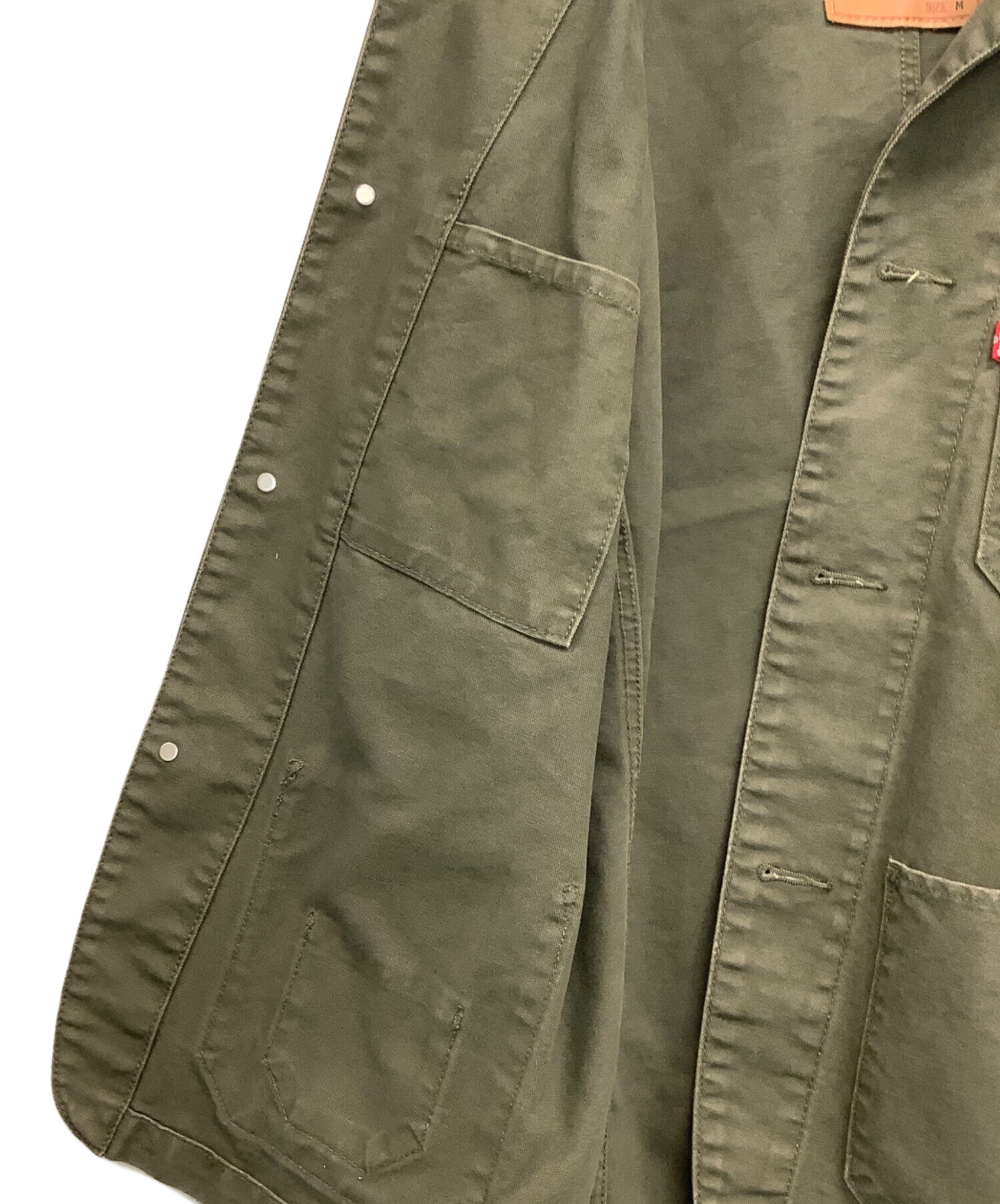 中古・古着通販】LEVI'S (リーバイス) カバーオール オリーブ サイズ:M