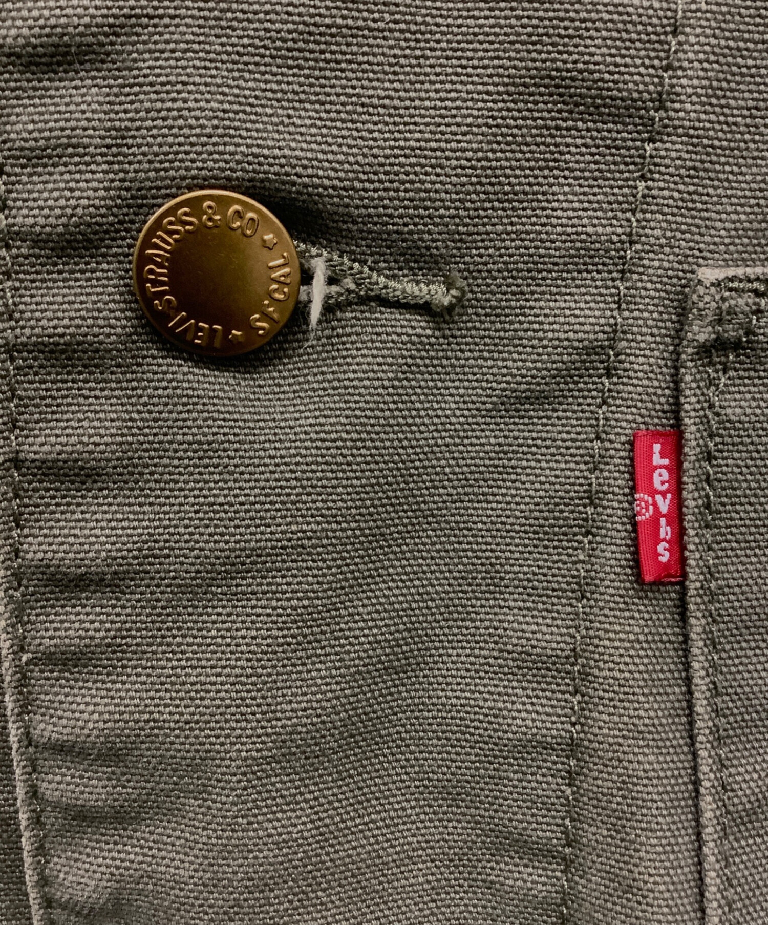 リーバイス カバーオール Mサイズ オリーブグリーン リーバイス カバーオール Mサイズ オリーブグリーン カバーオール Levi