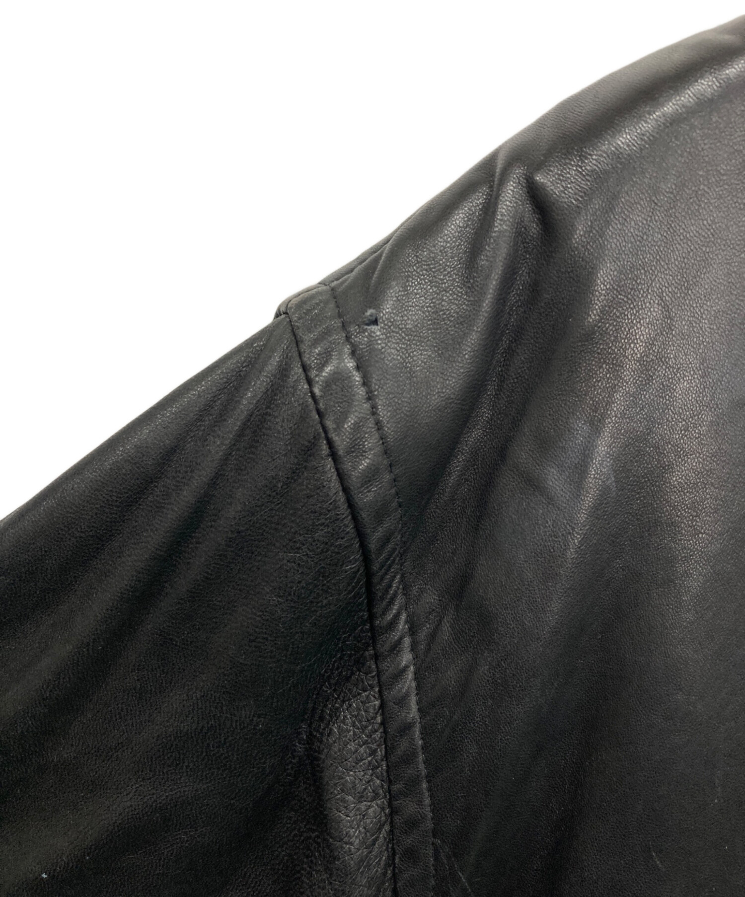 NAUTICA ノーティカ　レザージャケット　サイズ42 NAUTICA / ノーティカ LEATHER BLOUSON / レザーブルゾン