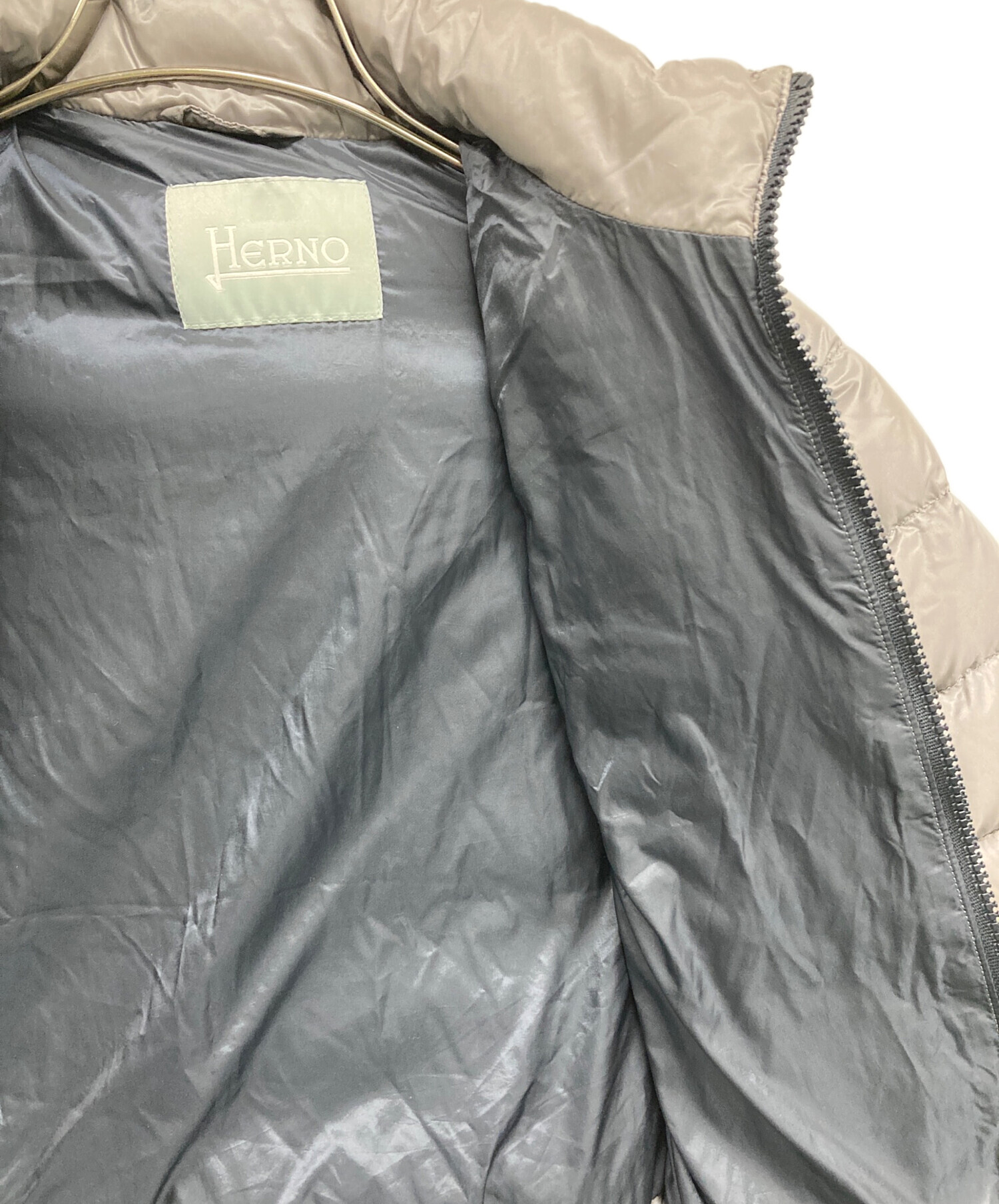 (値下げ)　HERNO　4A　ジャケット 中古・古着通販】HERNO (ヘルノ) ダウンジャケット グレー サイズ:4A