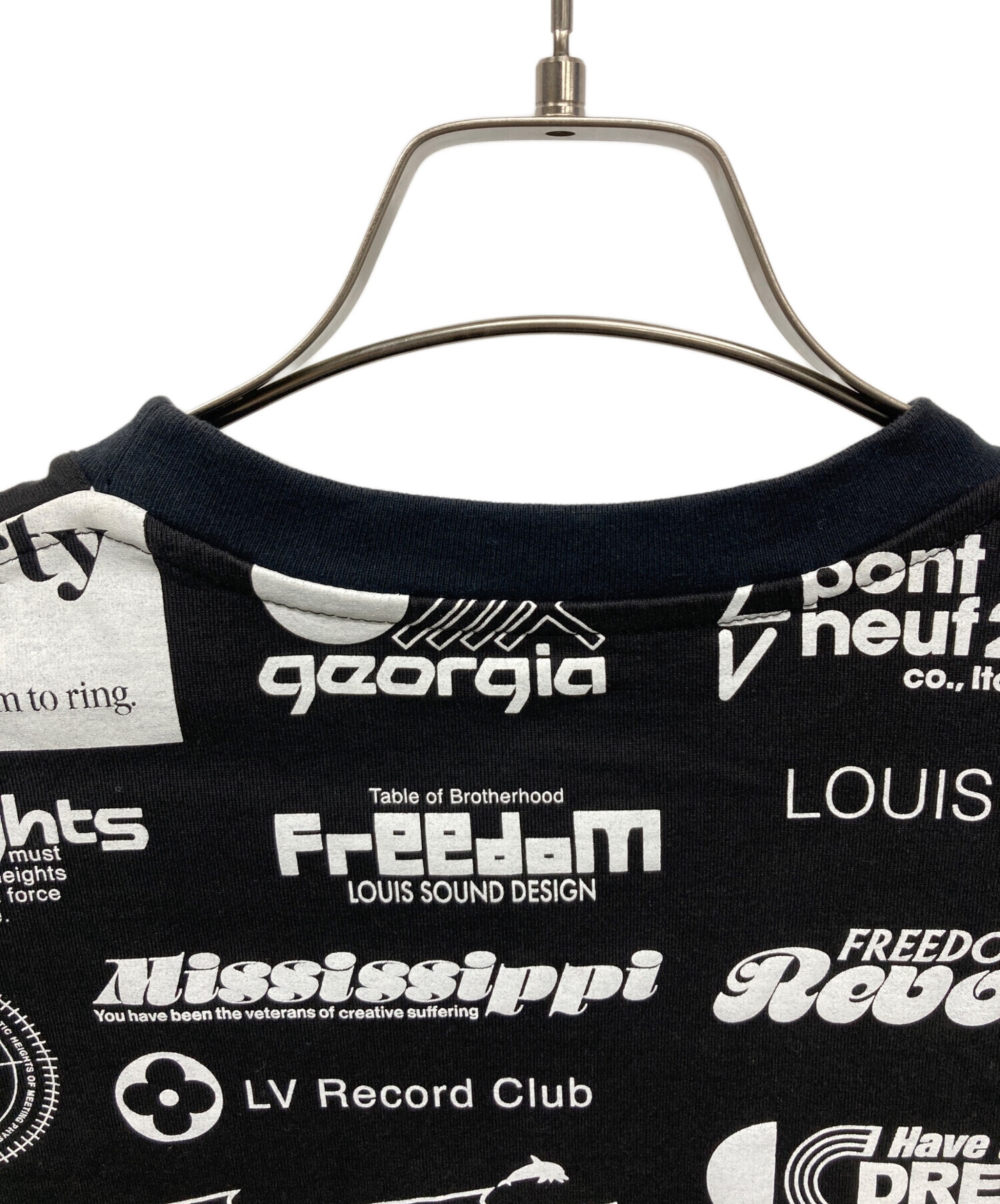 LOUIS VUITTON ルイヴィトン フェード プリンテッド ロンTシャツ ルイヴィトン LV フェードプリンテッドロングスリーブTシャツ