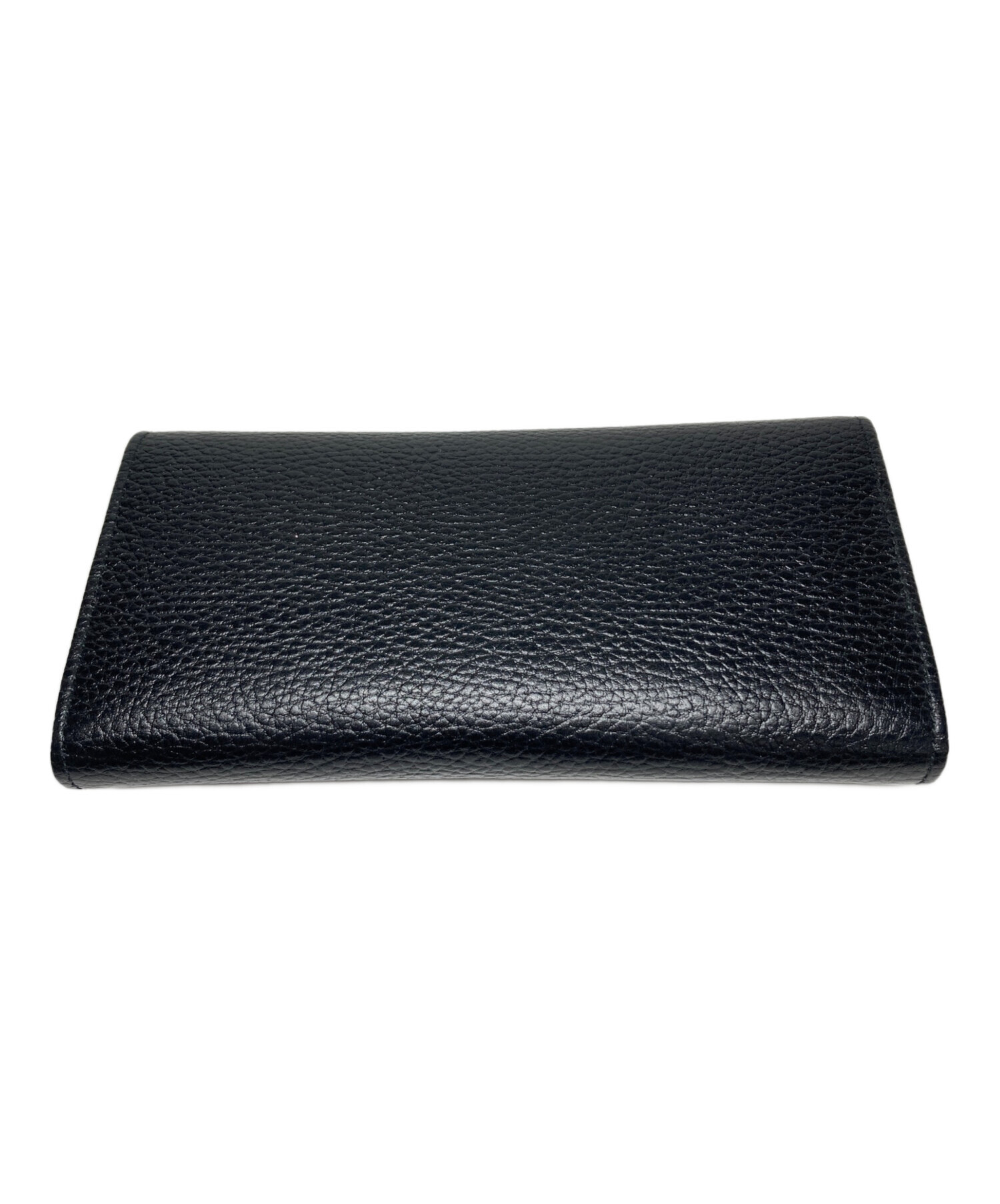 中古・古着通販】GUCCI (グッチ) 長財布 ブラック｜ブランド・古着通販