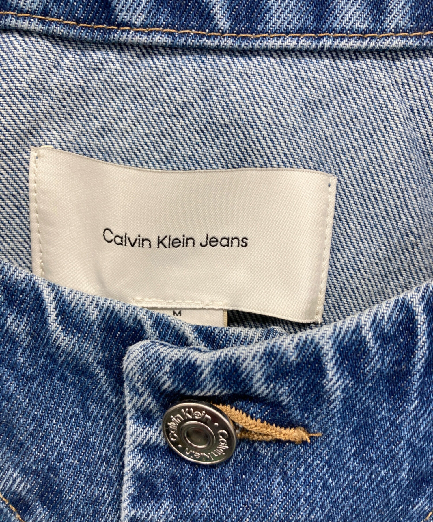 中古・古着通販】Calvin Klein (カルバンクライン) デニムジャケット 